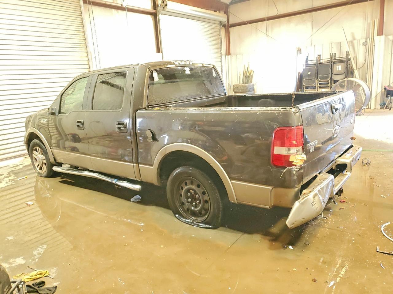 2005 Ford F150 Supercrew Gray vin: 1FTPW12515FA69215