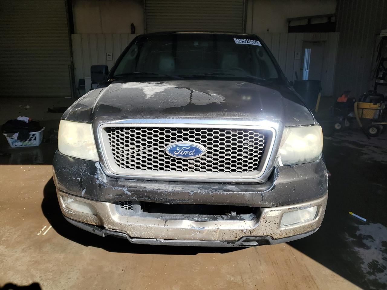2005 Ford F150 Supercrew Gray vin: 1FTPW12515FA69215 Damage: Hood, Oxidized, > 12 Inches