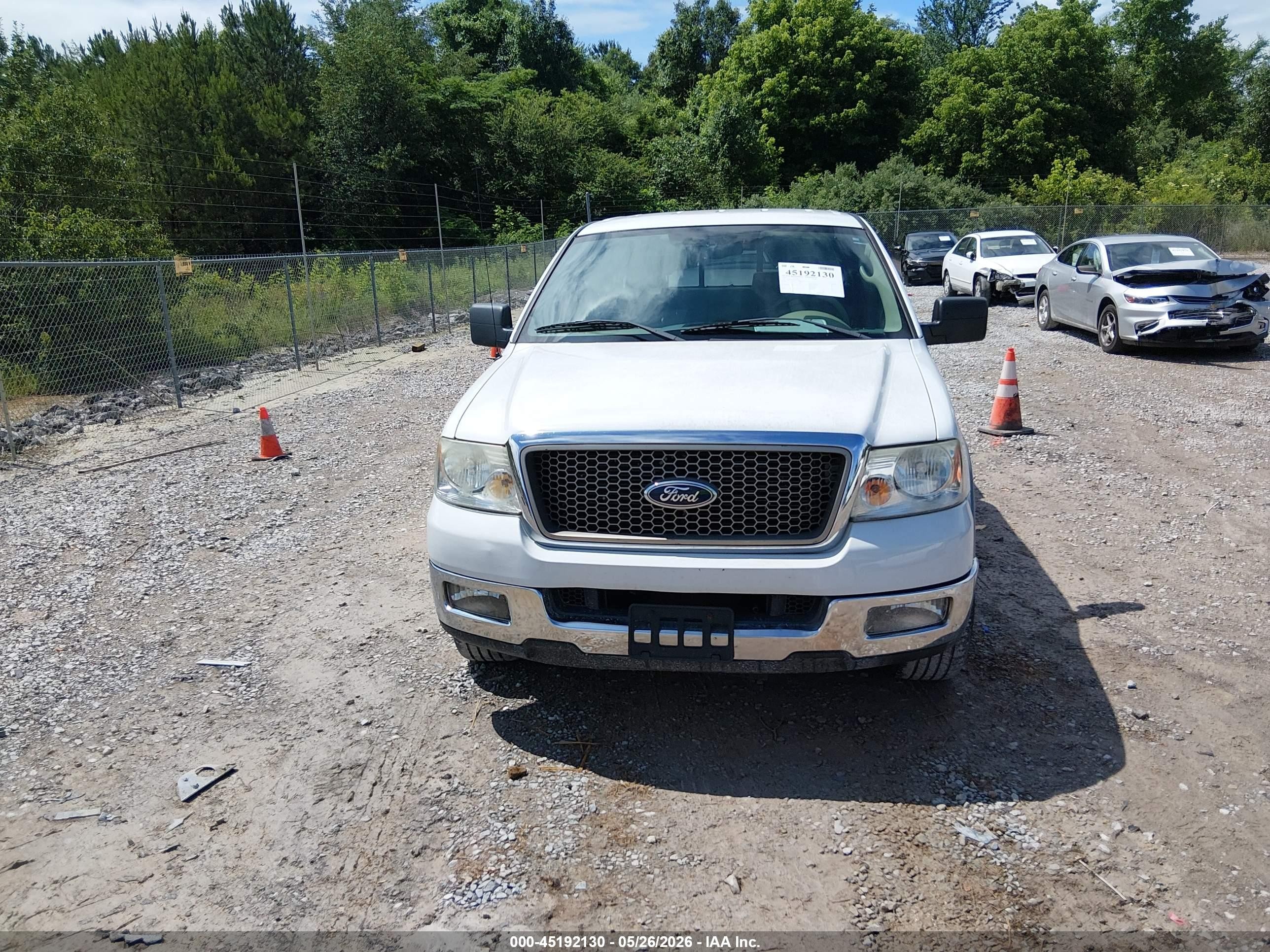 2005 Ford F-150 Lariat/xlt Белый vin: 1FTPW12515FB39585
