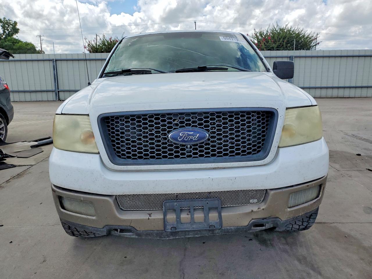 2005 Ford F150 Supercrew White vin: 1FTPW12515FB46231