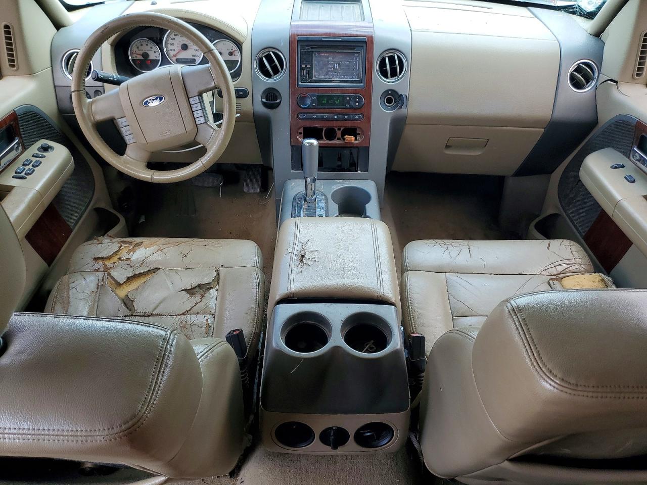 2005 Ford F150 Supercrew White vin: 1FTPW12515FB46231