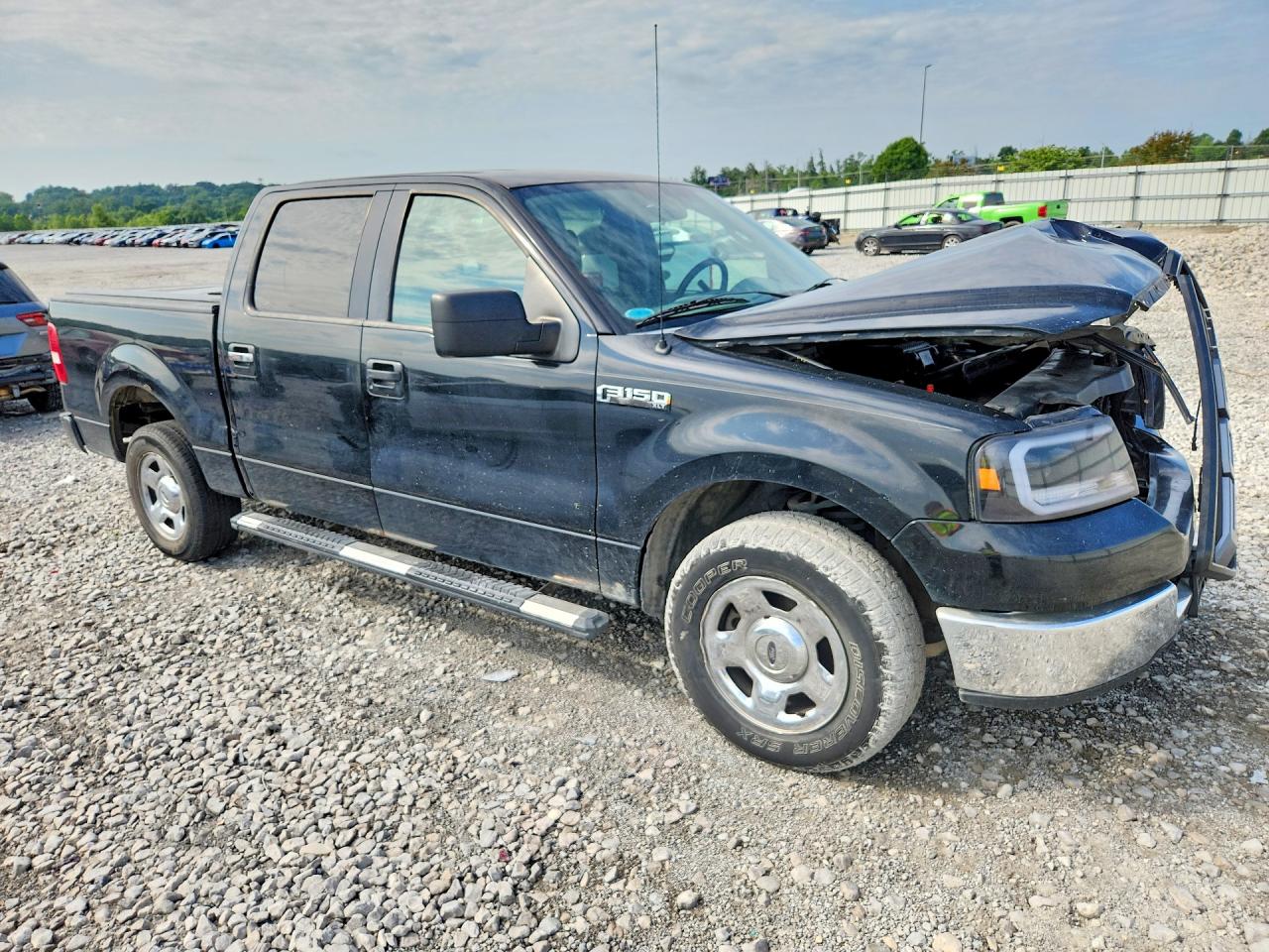 2005 Ford F150 Supercrew Black vin: 1FTPW12515FB66477
