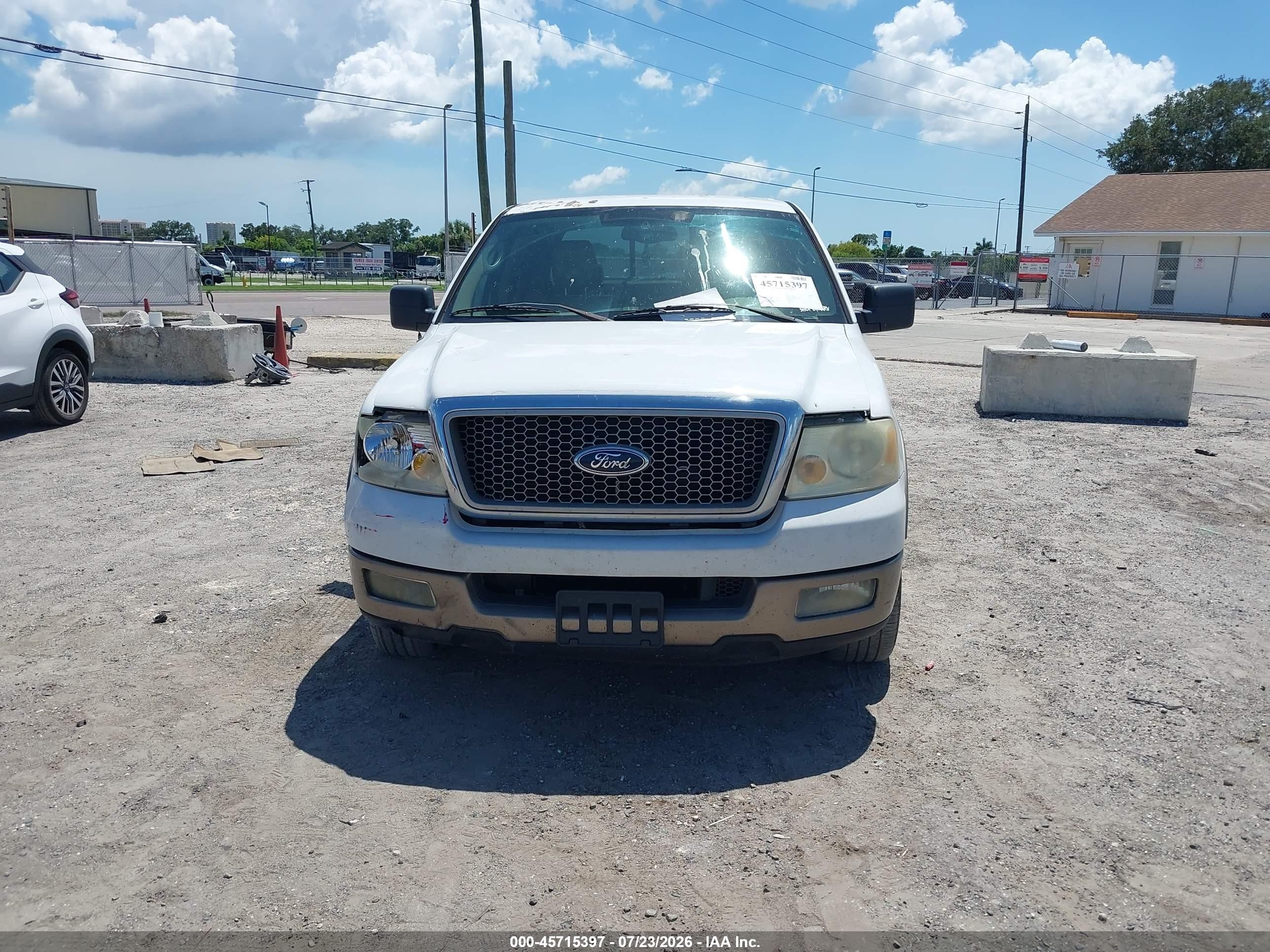 2005 Ford F-150 Lariat/xlt Белый vin: 1FTPW12515KC64822