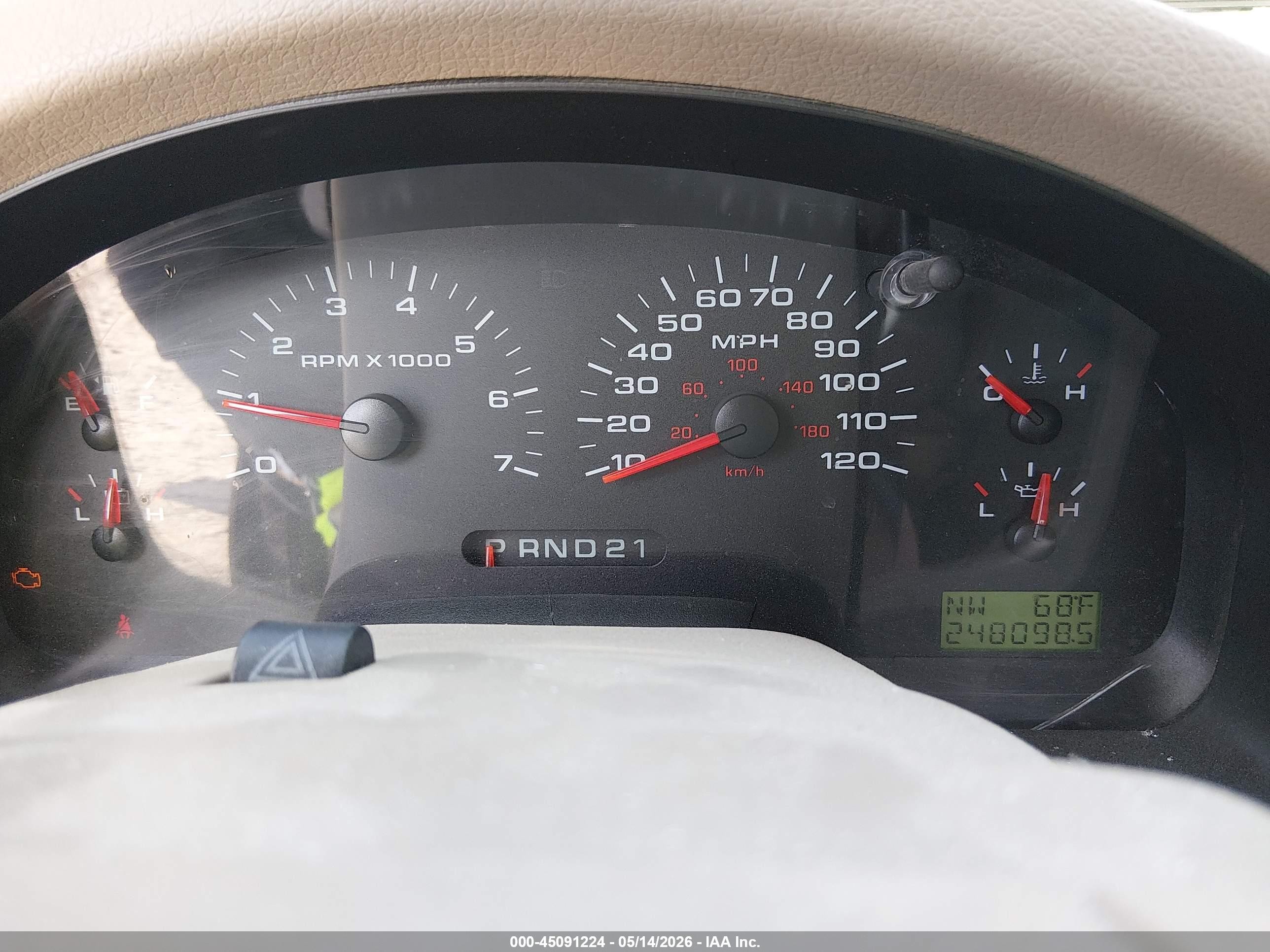 2005 Ford F-150 Lariat/xlt Gray vin: 1FTPW12515KE20132