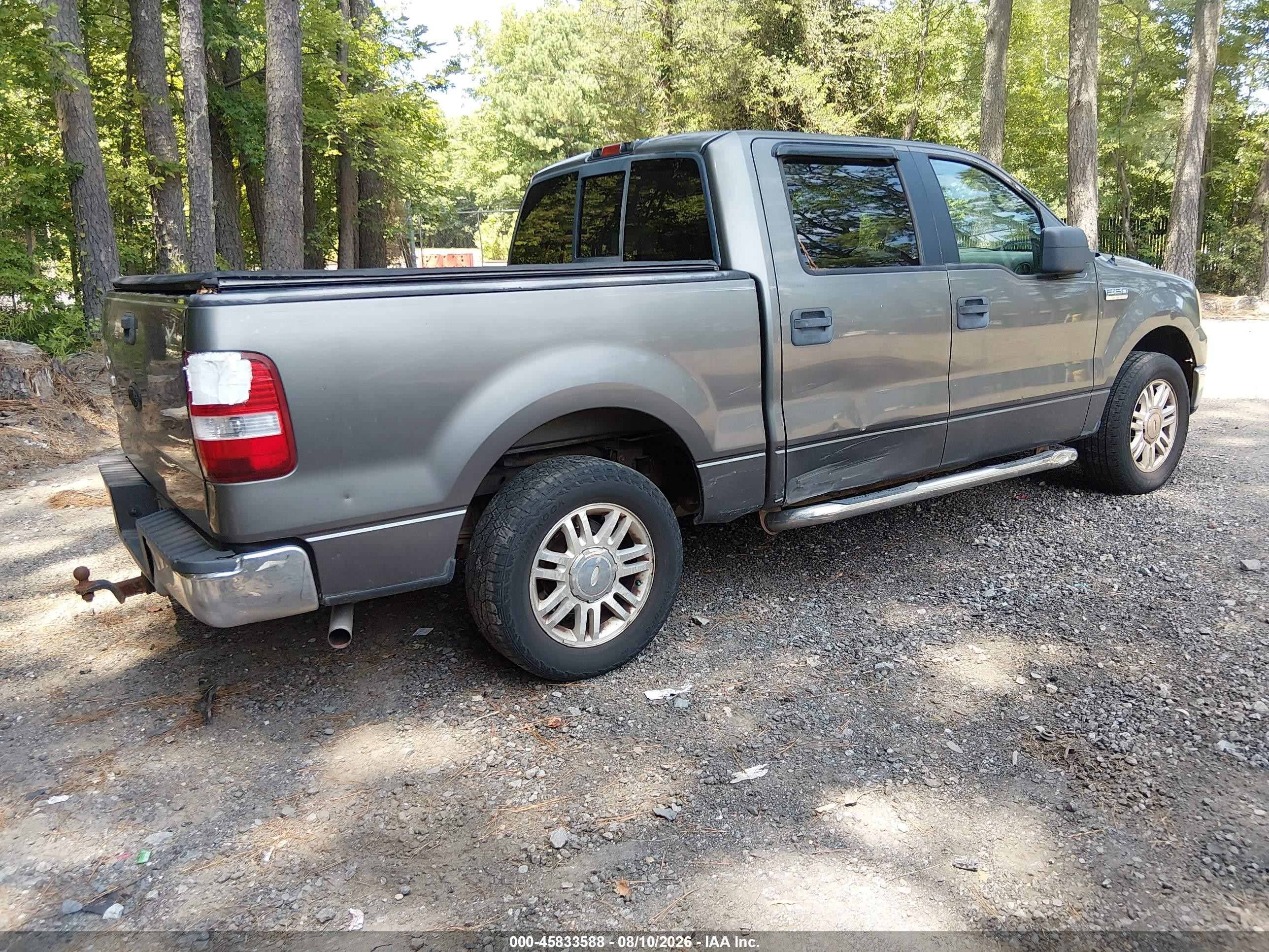 2006 Ford F-150 Lariat/xlt Серый vin: 1FTPW12516FA27872
