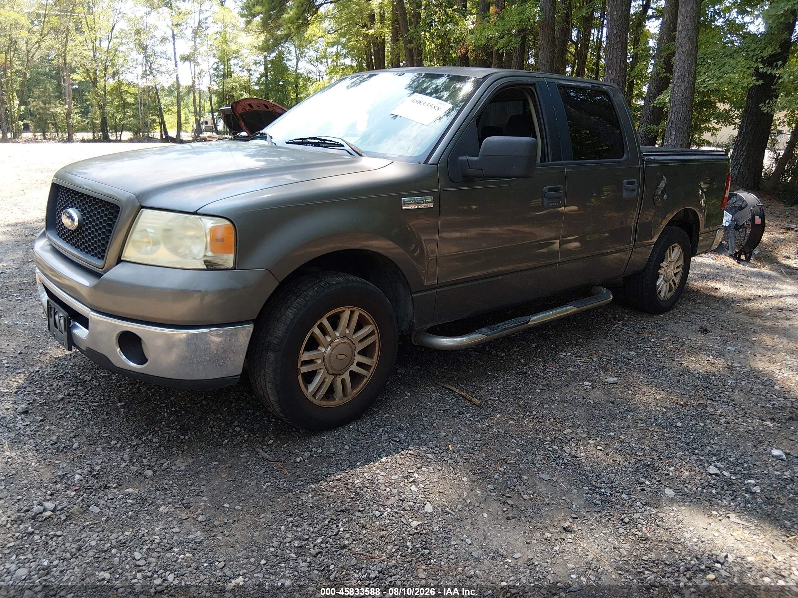 2006 Ford F-150 Lariat/xlt Серый vin: 1FTPW12516FA27872