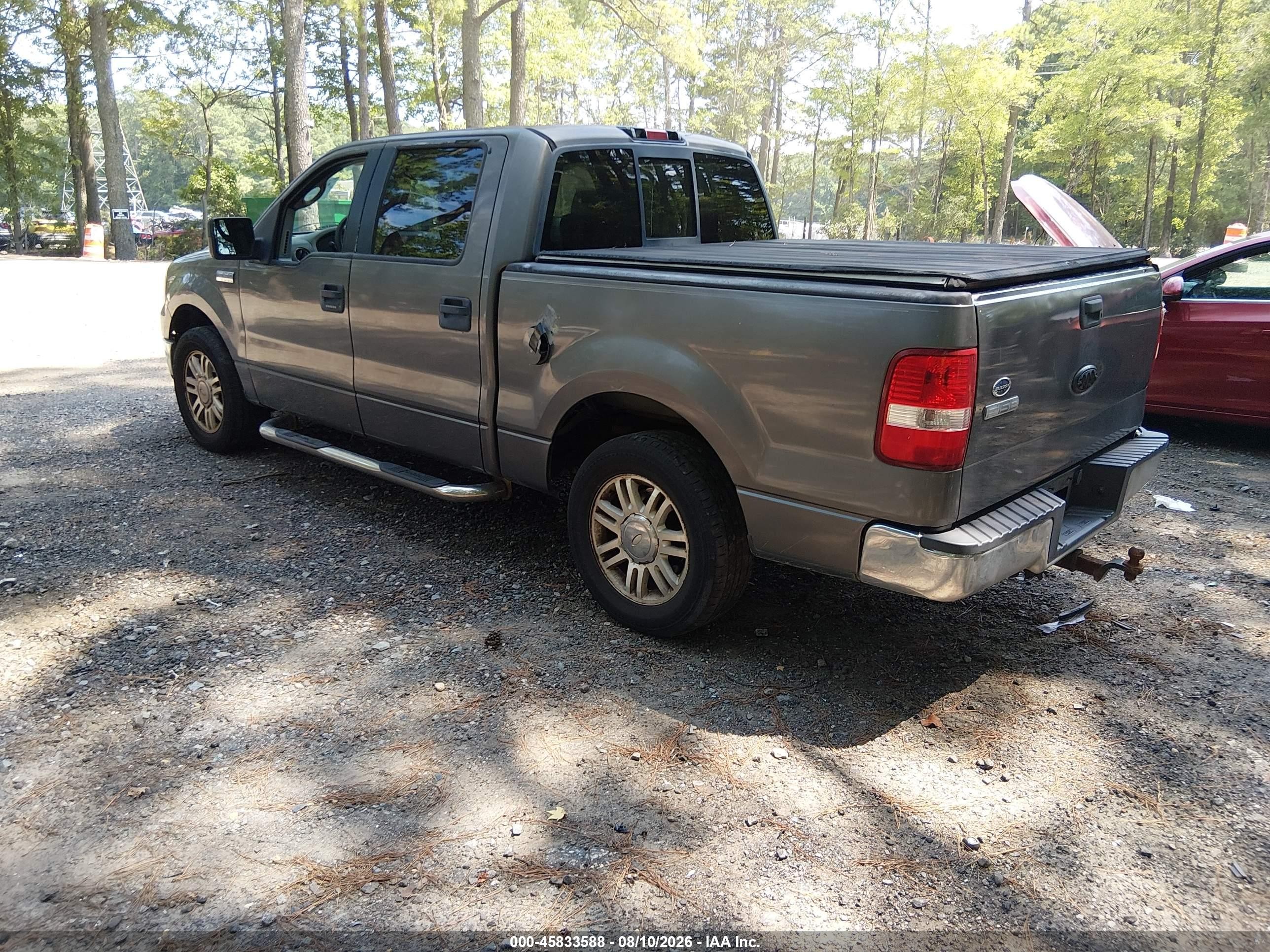 2006 Ford F-150 Lariat/xlt Серый vin: 1FTPW12516FA27872