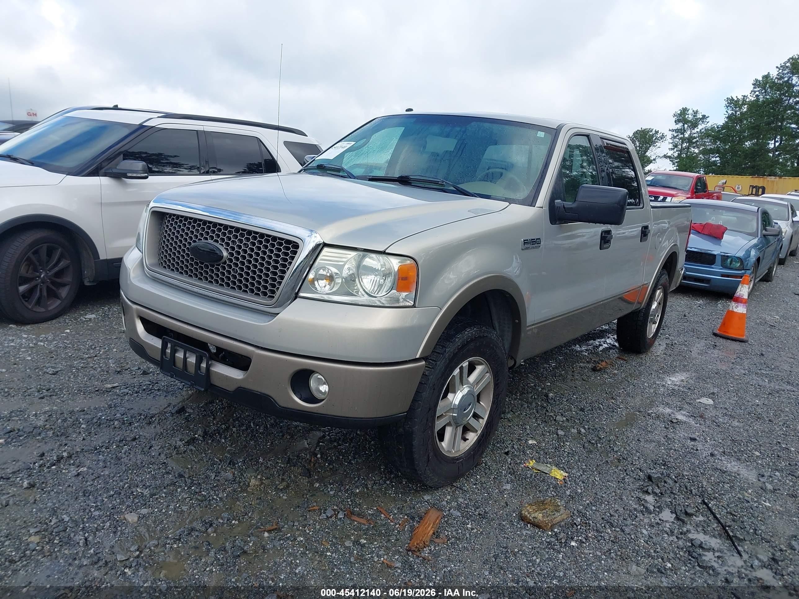 2006 Ford F-150 Lariat/xlt Gold vin: 1FTPW12516FA32621