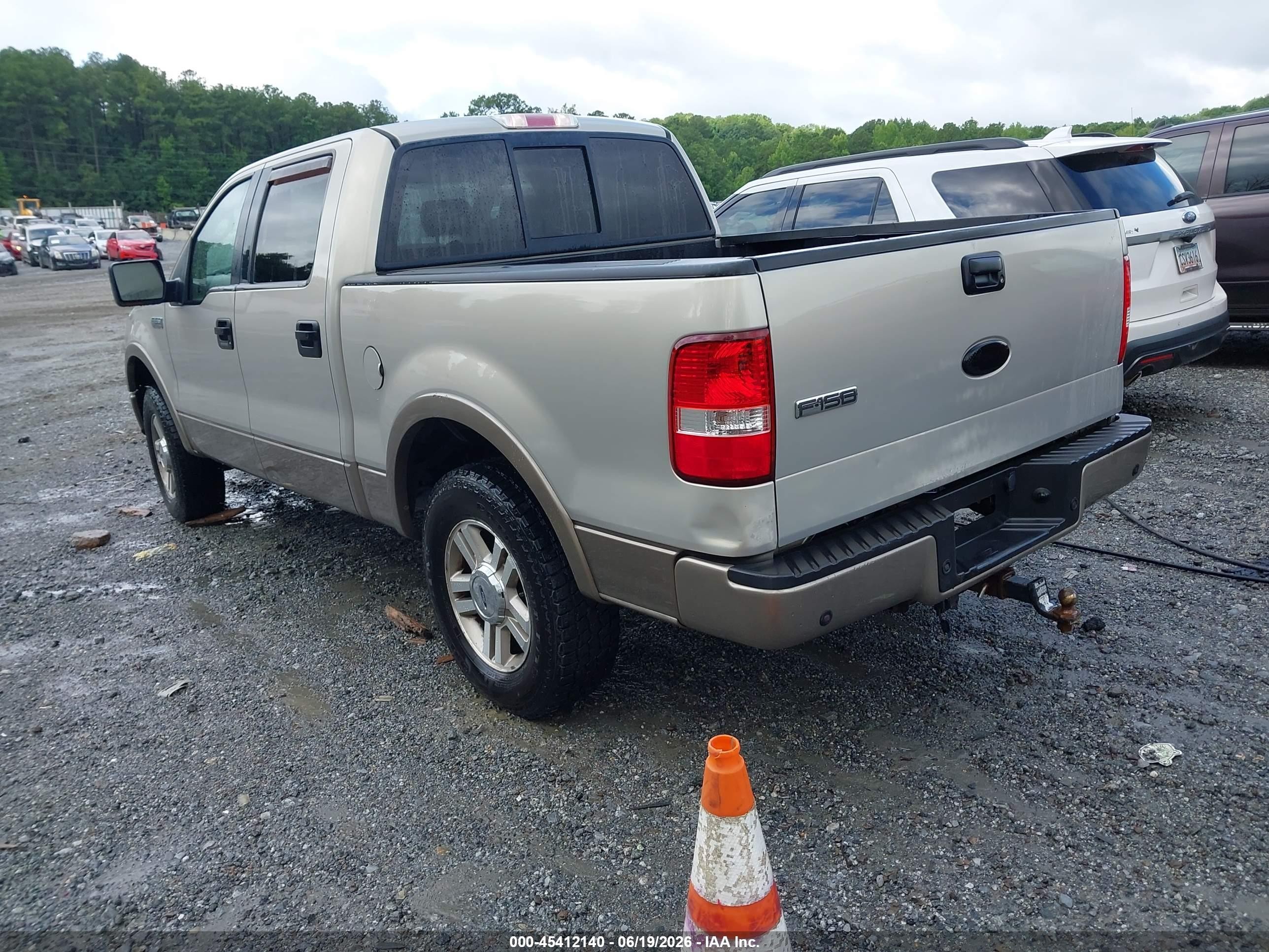 2006 Ford F-150 Lariat/xlt Gold vin: 1FTPW12516FA32621