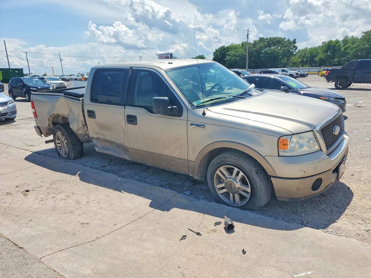 2006 Ford F150 Supercrew Silver vin: 1FTPW12516FA43666