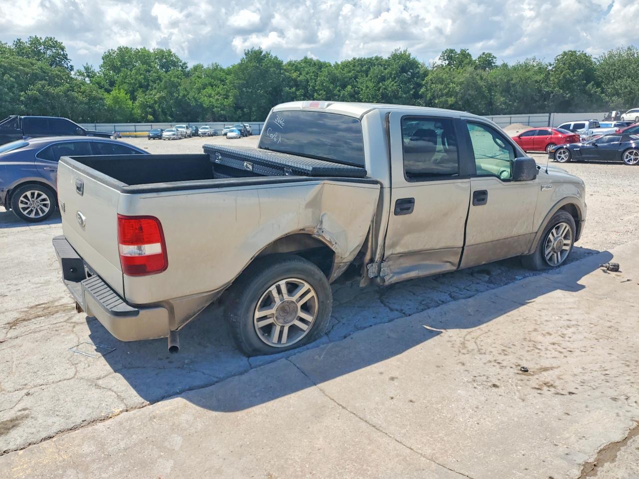 2006 Ford F150 Supercrew Silver vin: 1FTPW12516FA43666