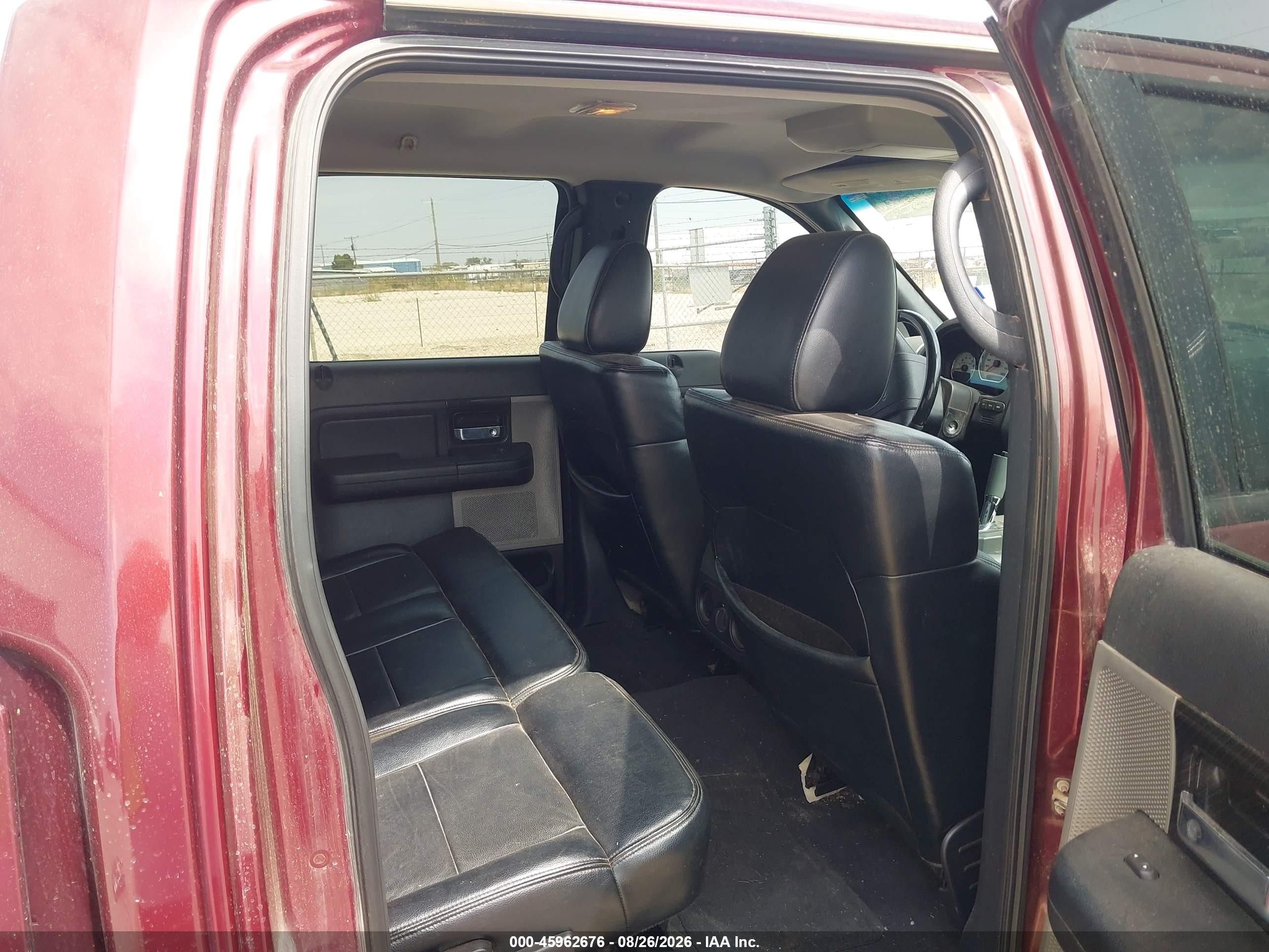 2006 Ford F-150 Lariat/xlt Maroon vin: 1FTPW12516FA83486