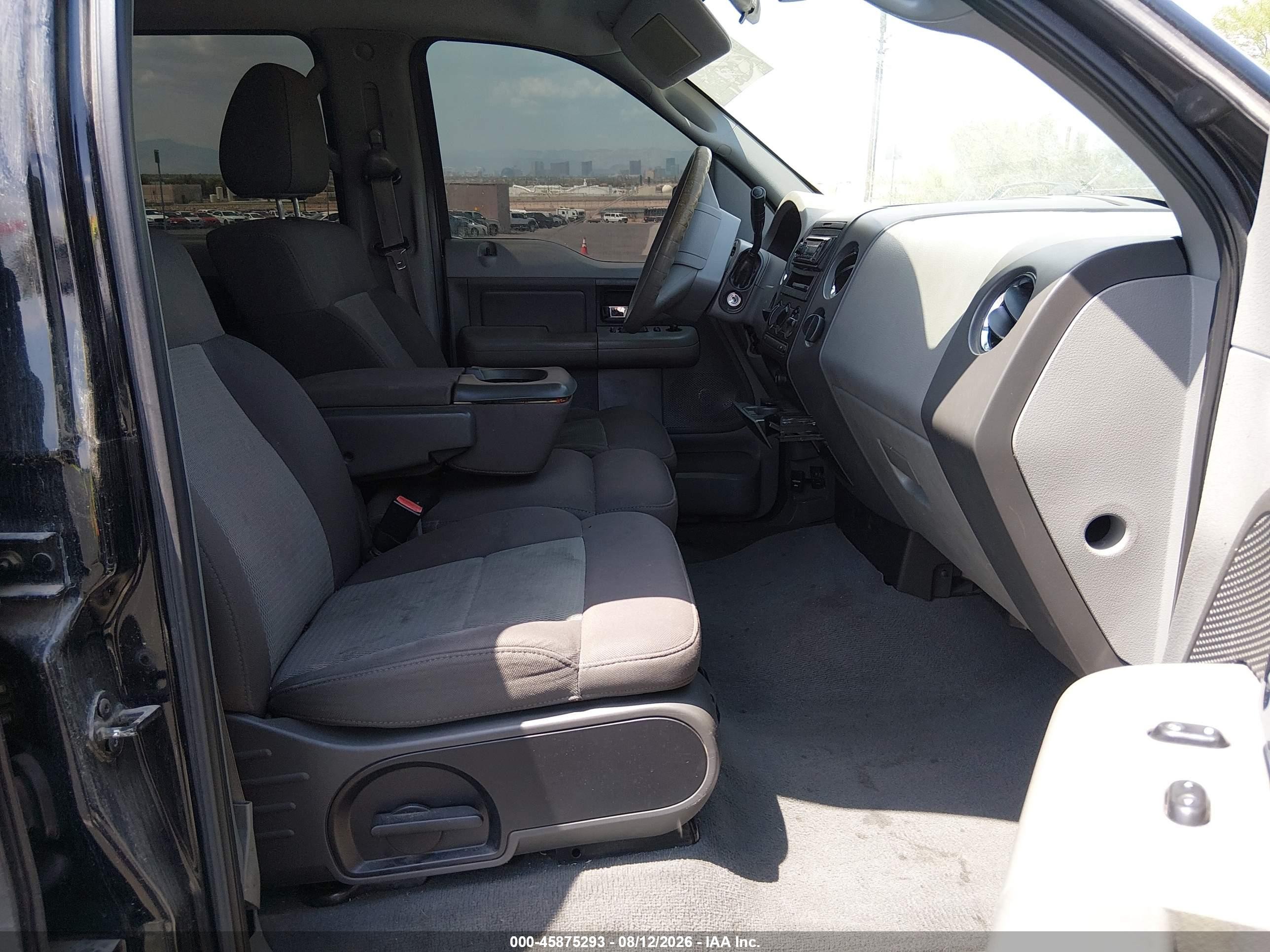 2006 Ford F-150 Lariat/xlt Black vin: 1FTPW12516FB44576