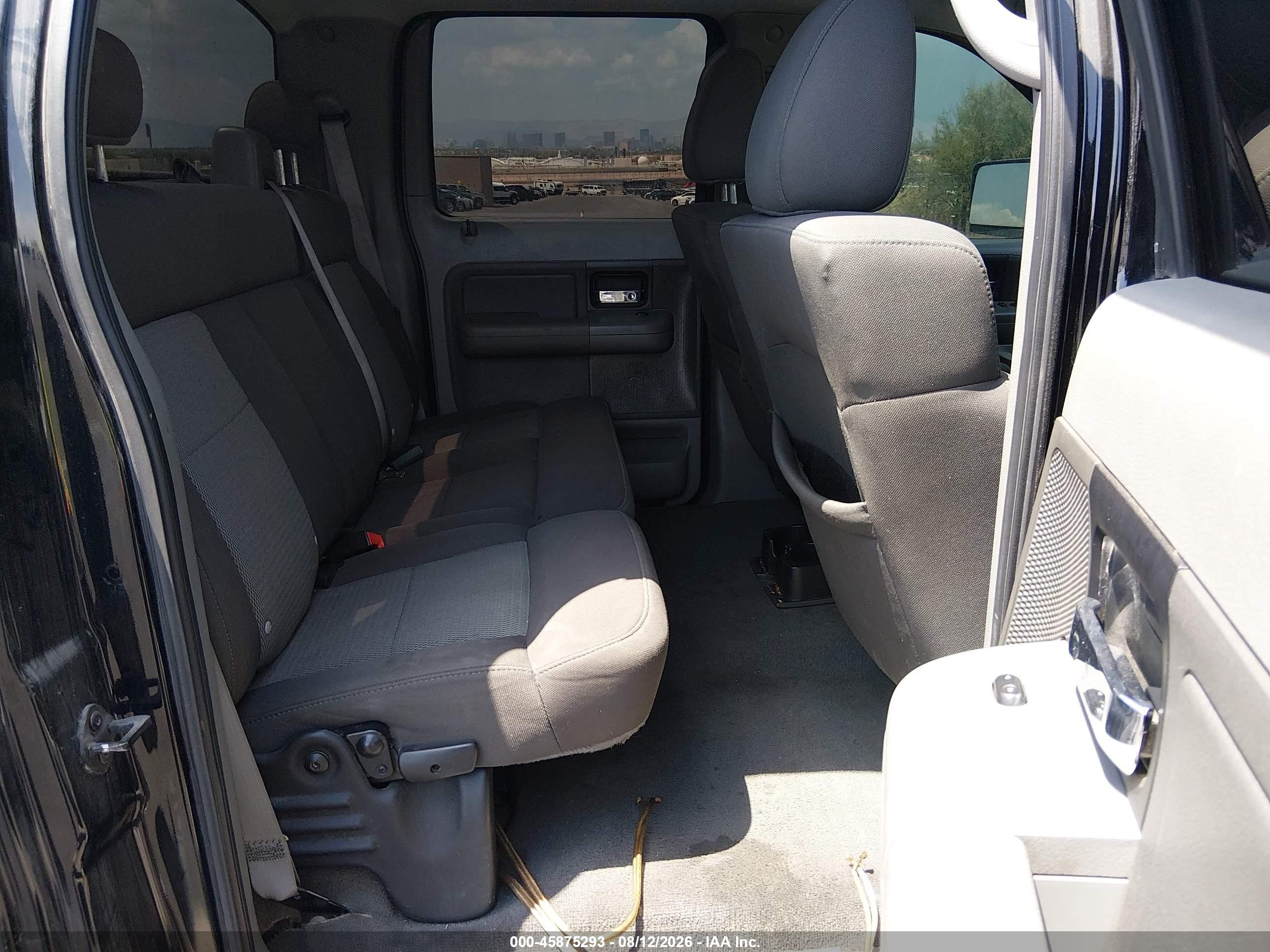 2006 Ford F-150 Lariat/xlt Black vin: 1FTPW12516FB44576