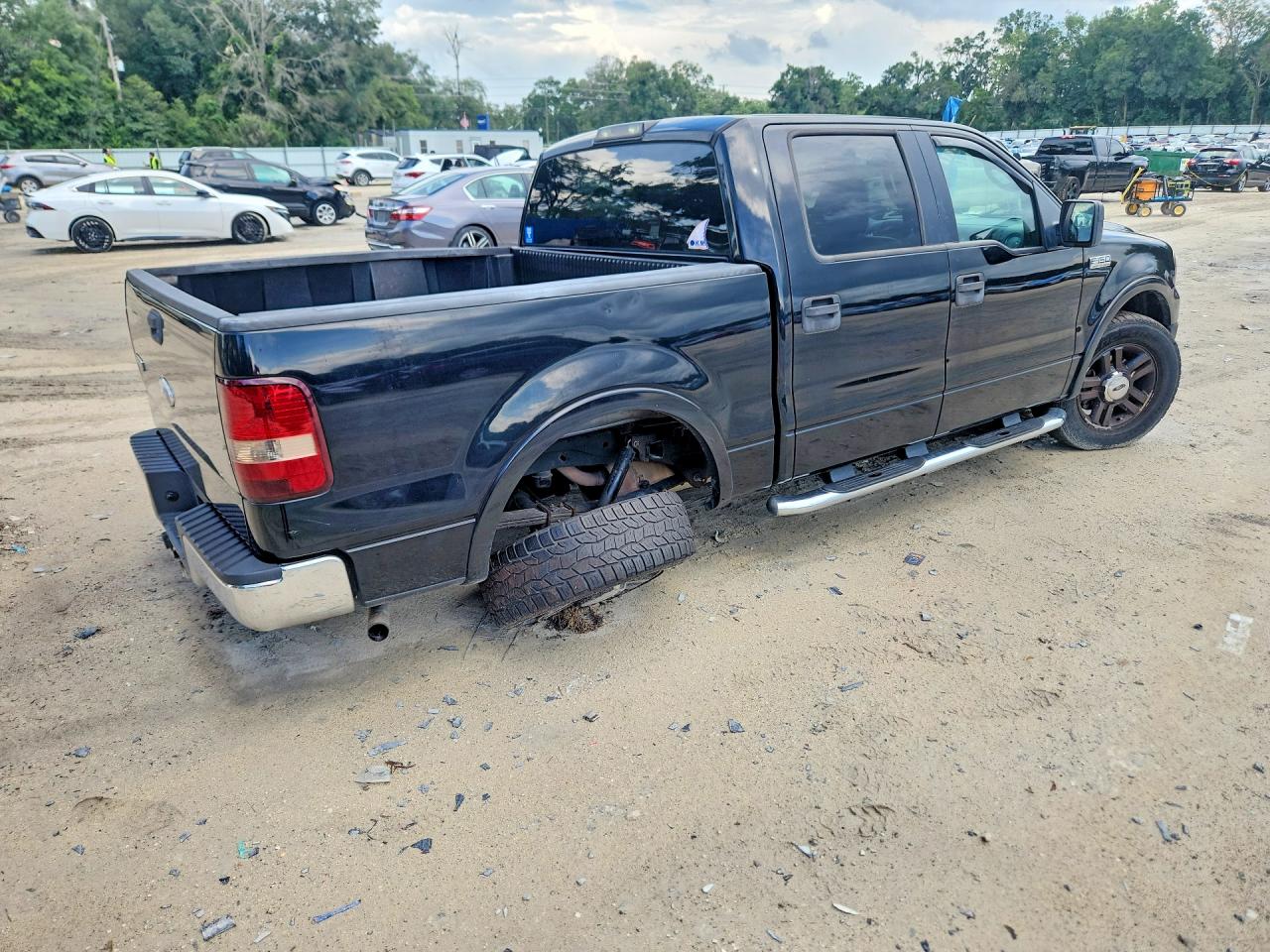 2006 Ford F150 Supercrew Black vin: 1FTPW12516KB63801