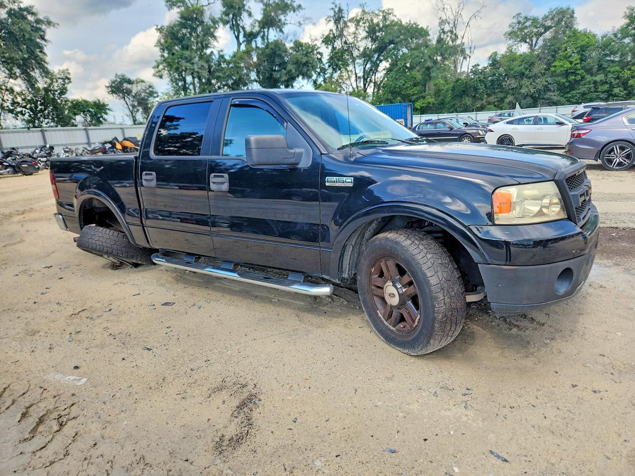 2006 Ford F150 Supercrew Black vin: 1FTPW12516KB63801