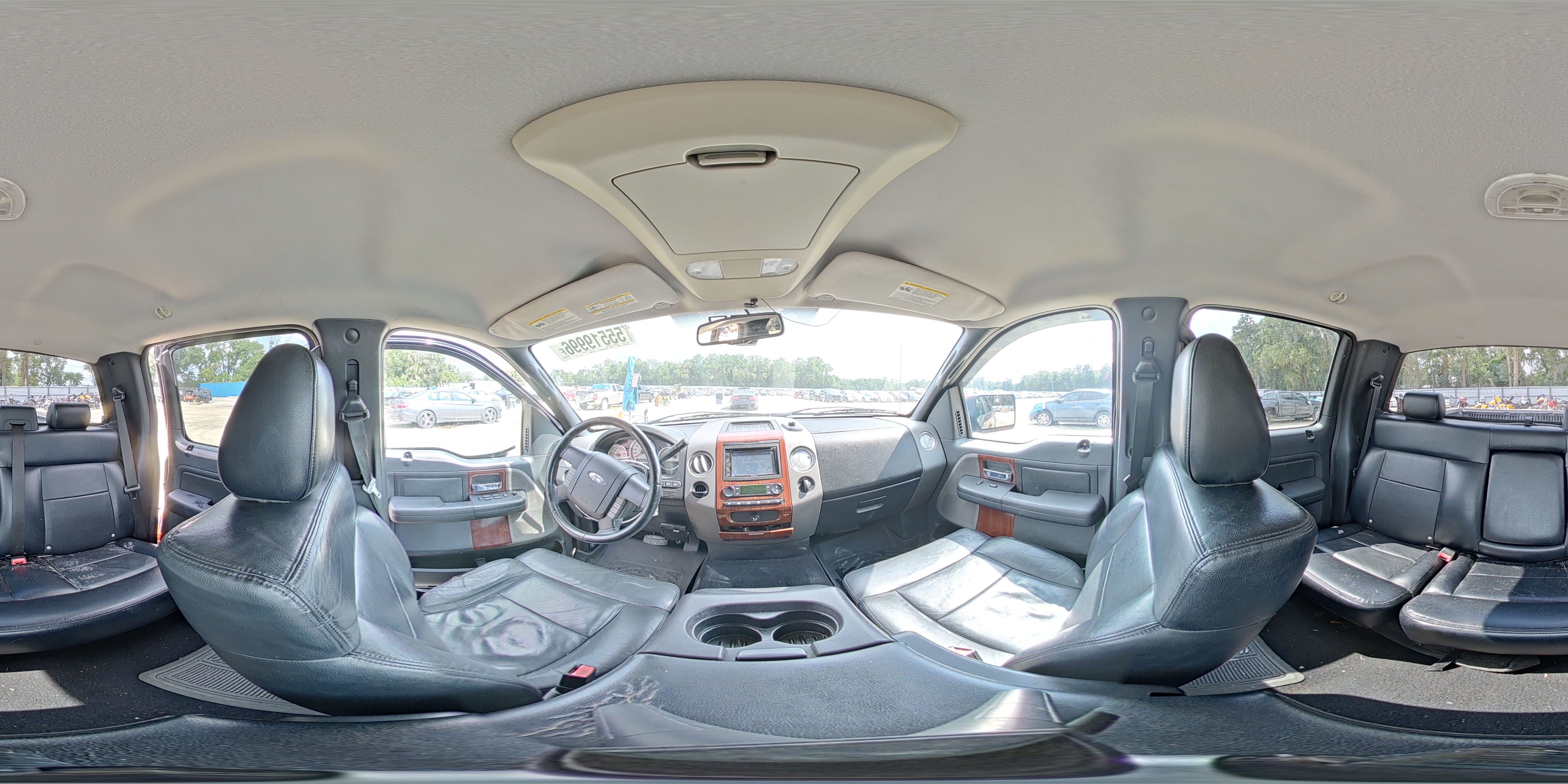 2006 Ford F150 Supercrew Black vin: 1FTPW12516KB63801
