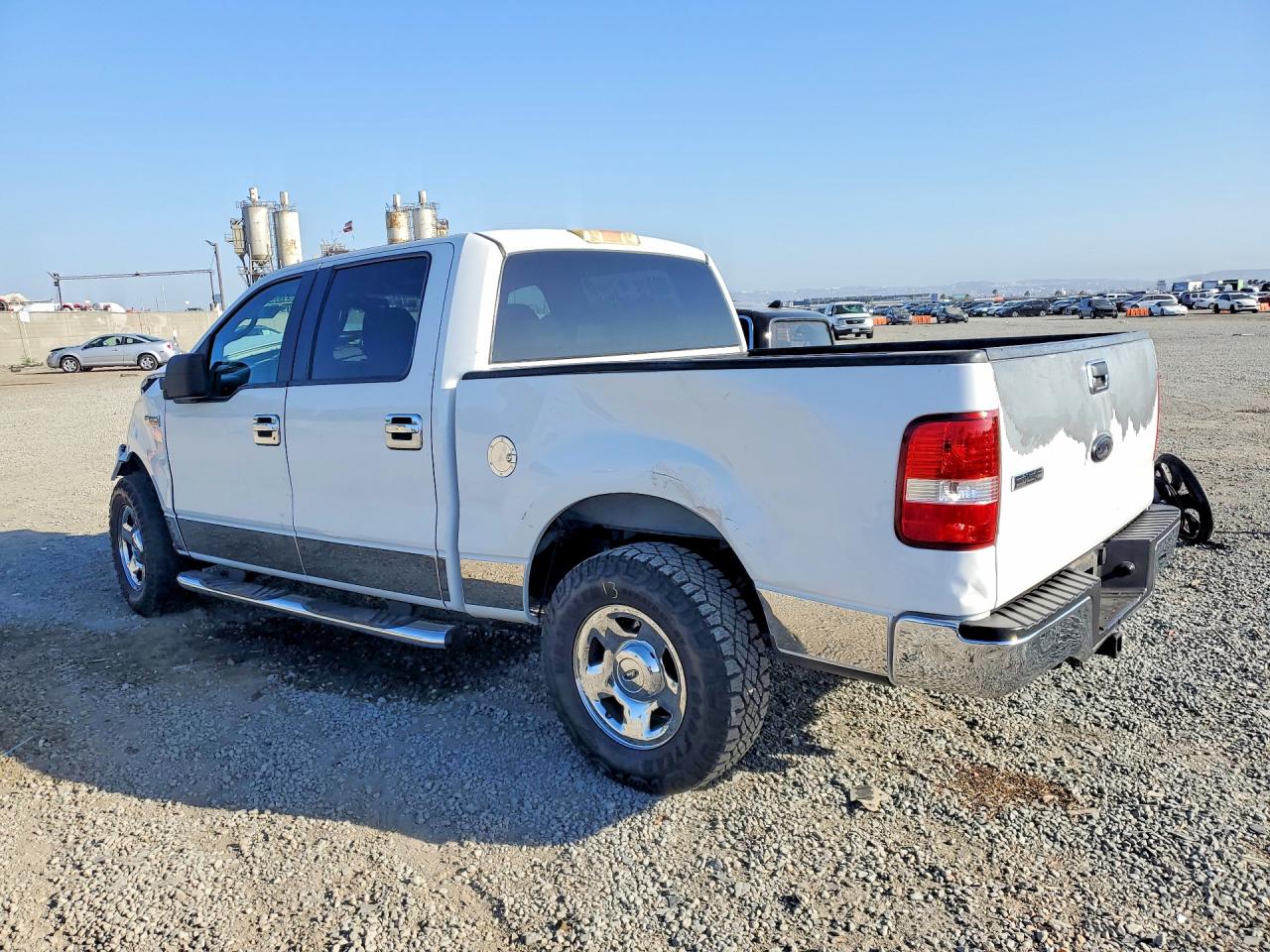 2006 Ford F150 Supercrew White vin: 1FTPW12516KC46225