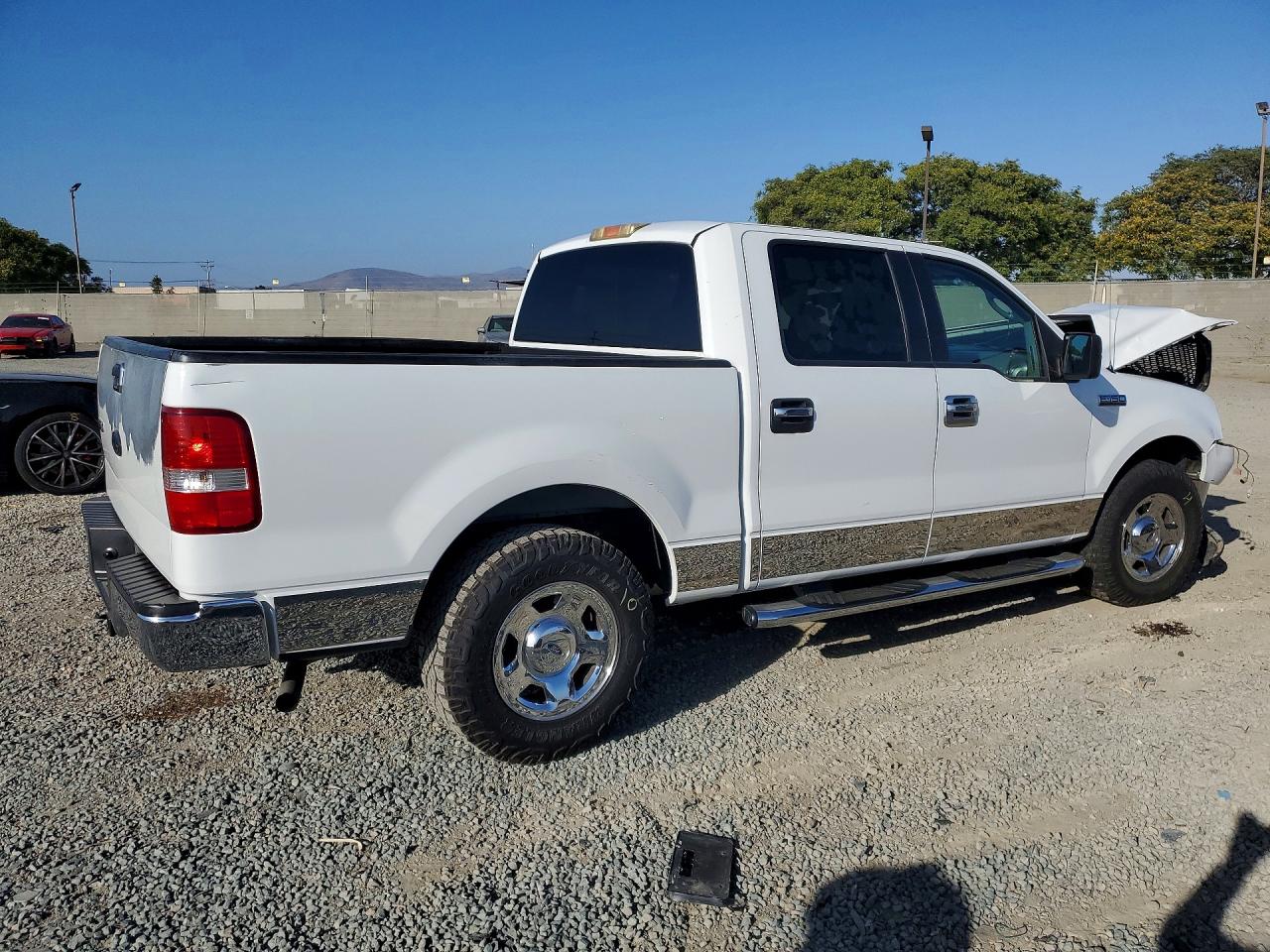 2006 Ford F150 Supercrew White vin: 1FTPW12516KC46225