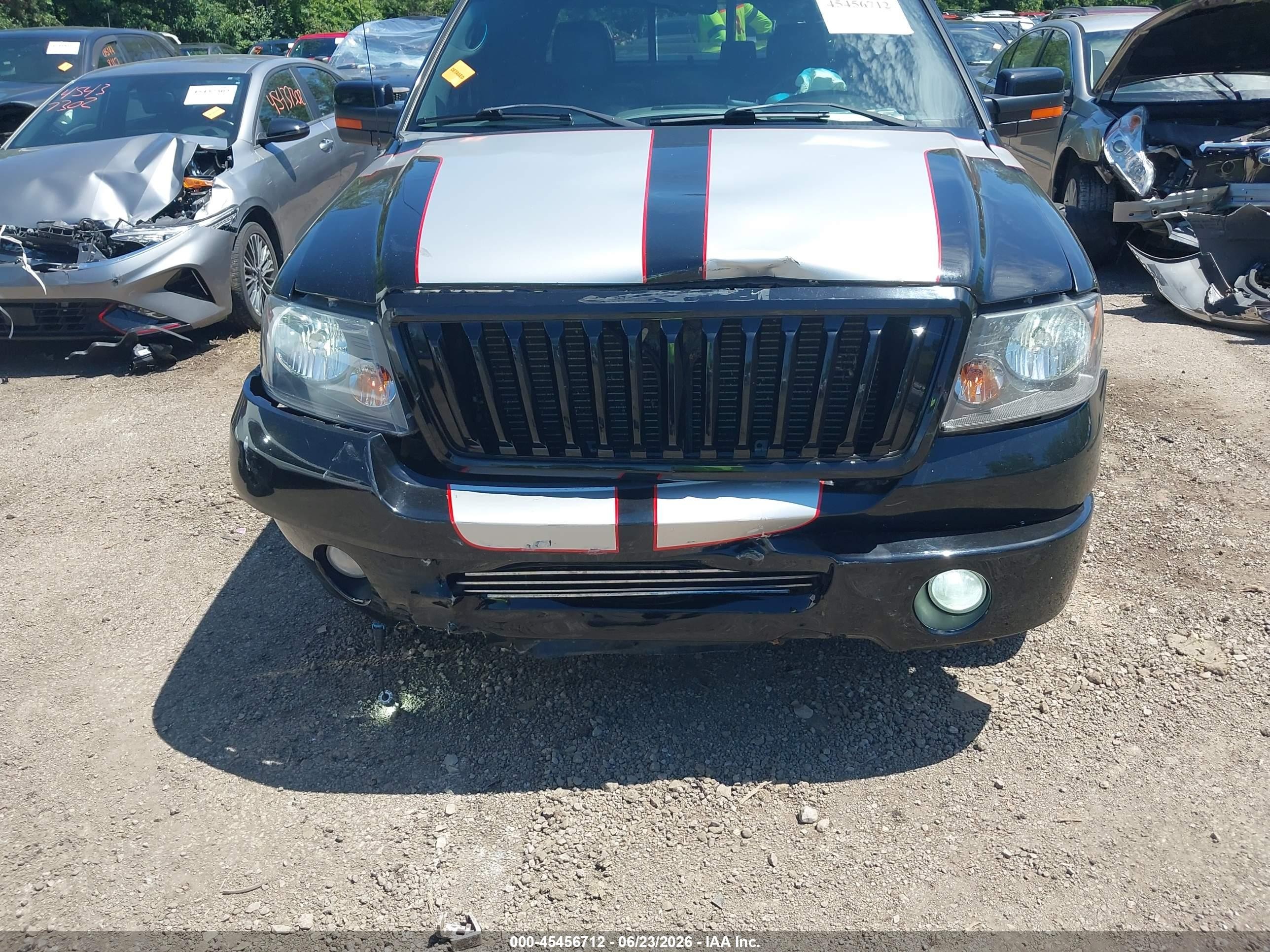 2008 Ford F-150 60th Anniversary/fx2/king Ranch/lariat/limited/xlt Black vin: 1FTPW12518KD58428
