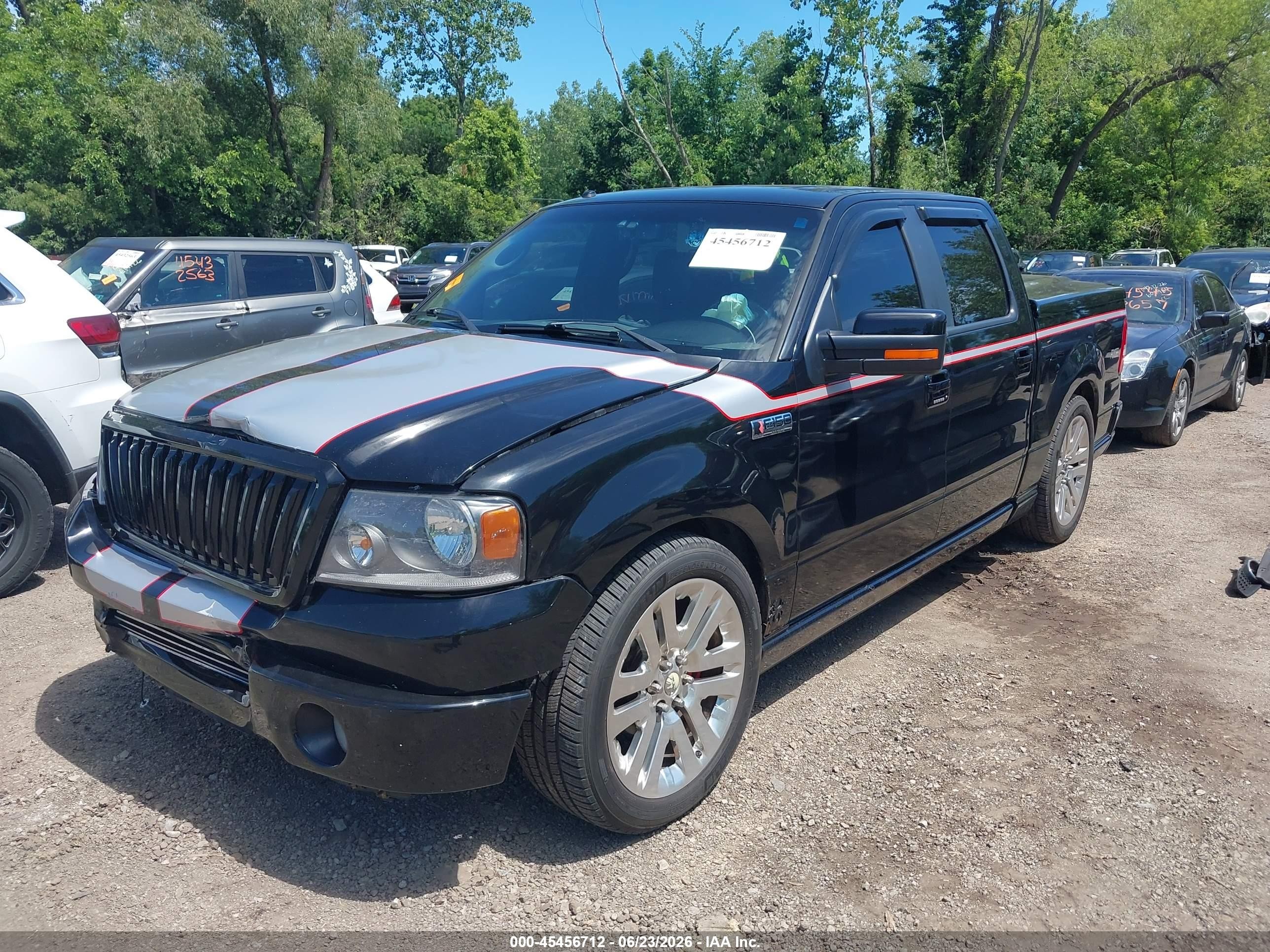 2008 Ford F-150 60th Anniversary/fx2/king Ranch/lariat/limited/xlt Black vin: 1FTPW12518KD58428