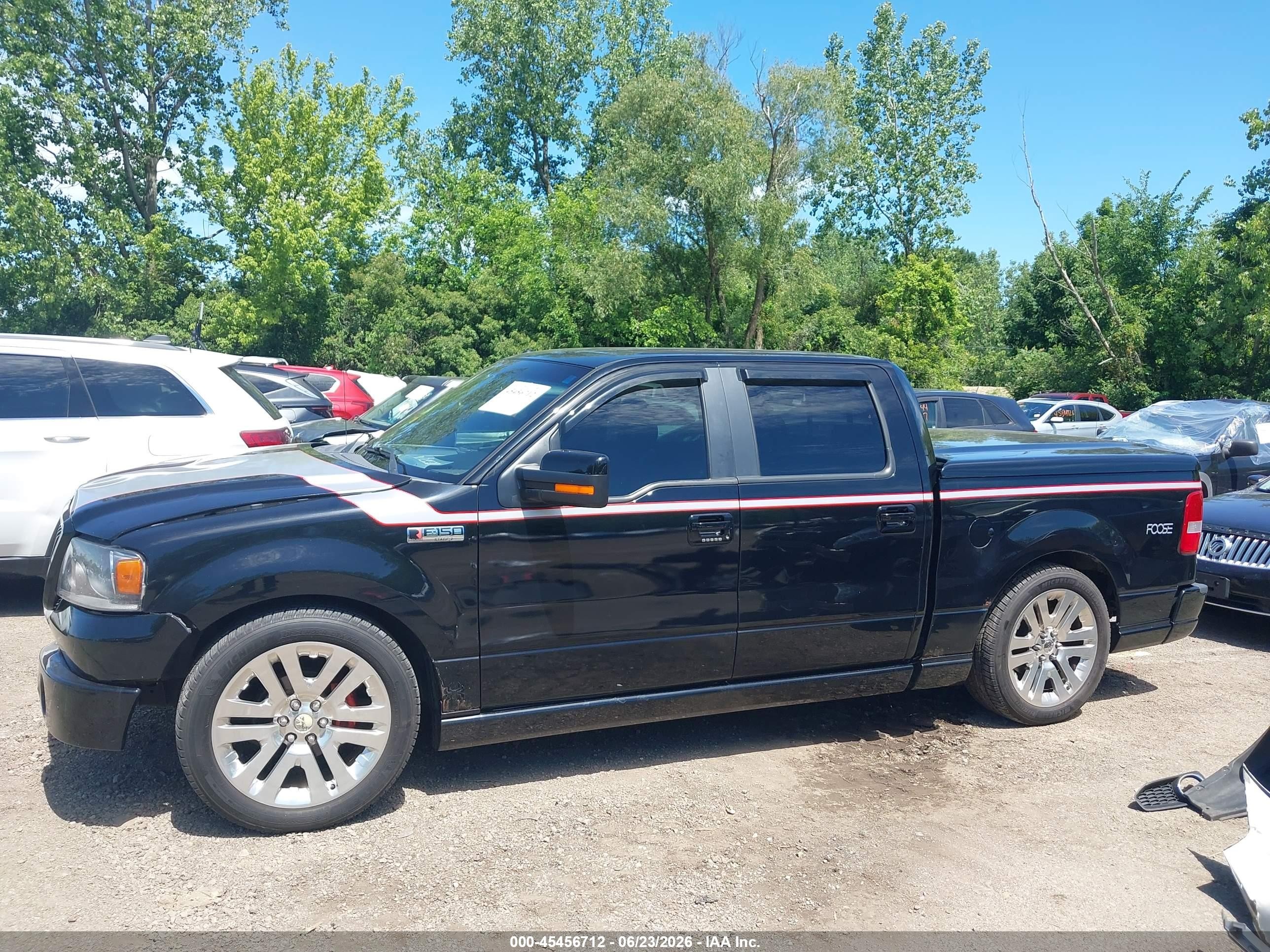 2008 Ford F-150 60th Anniversary/fx2/king Ranch/lariat/limited/xlt Black vin: 1FTPW12518KD58428