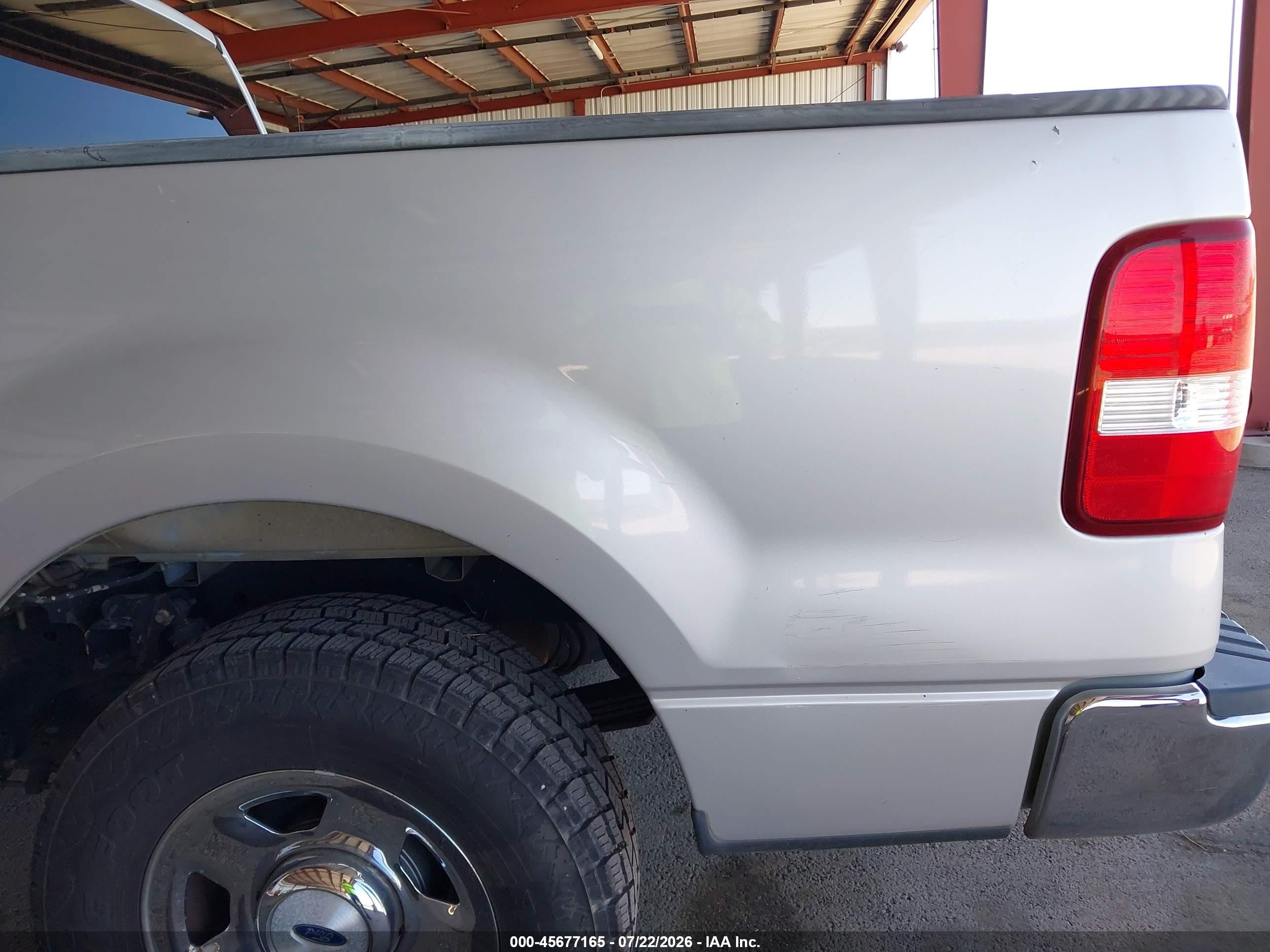 2004 Ford F-150 Lariat/xlt Silver vin: 1FTPW12524KC57246
