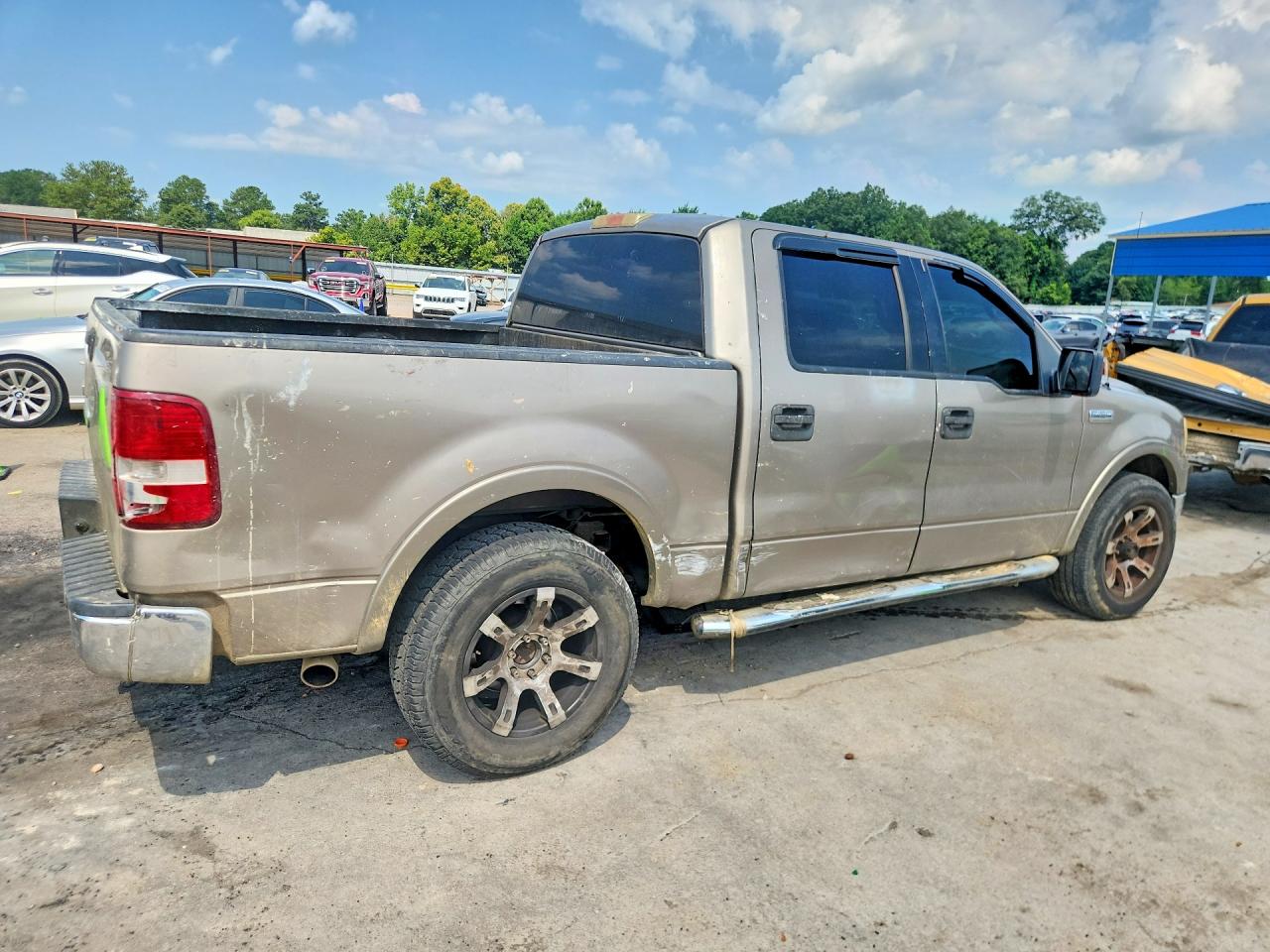 2004 Ford F150 Supercrew Gold vin: 1FTPW12524KC98265