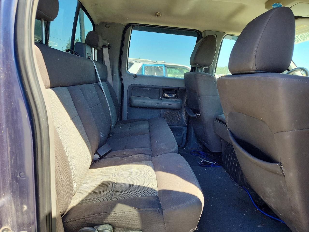 2005 Ford F150 Supercrew Blue vin: 1FTPW12525FB54161