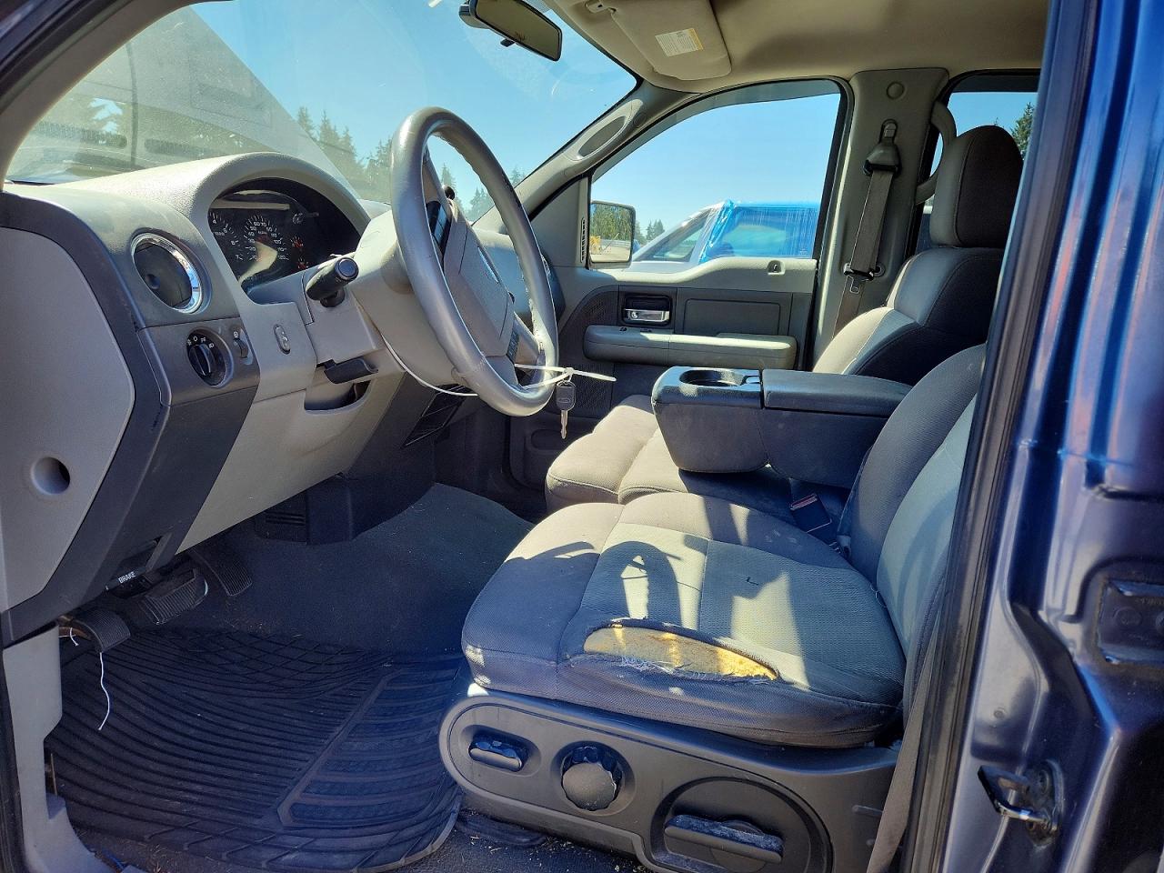 2005 Ford F150 Supercrew Blue vin: 1FTPW12525FB54161