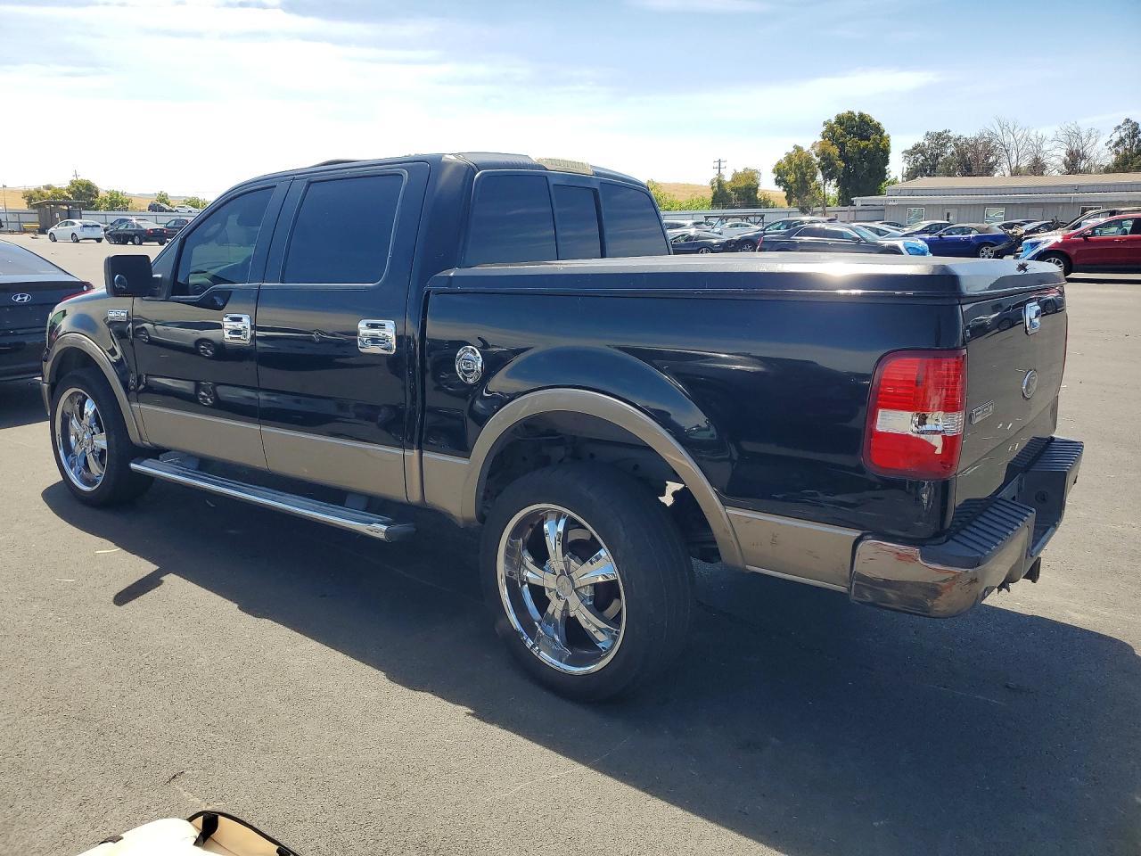 2005 Ford F150 Supercrew Black vin: 1FTPW12525FB55567