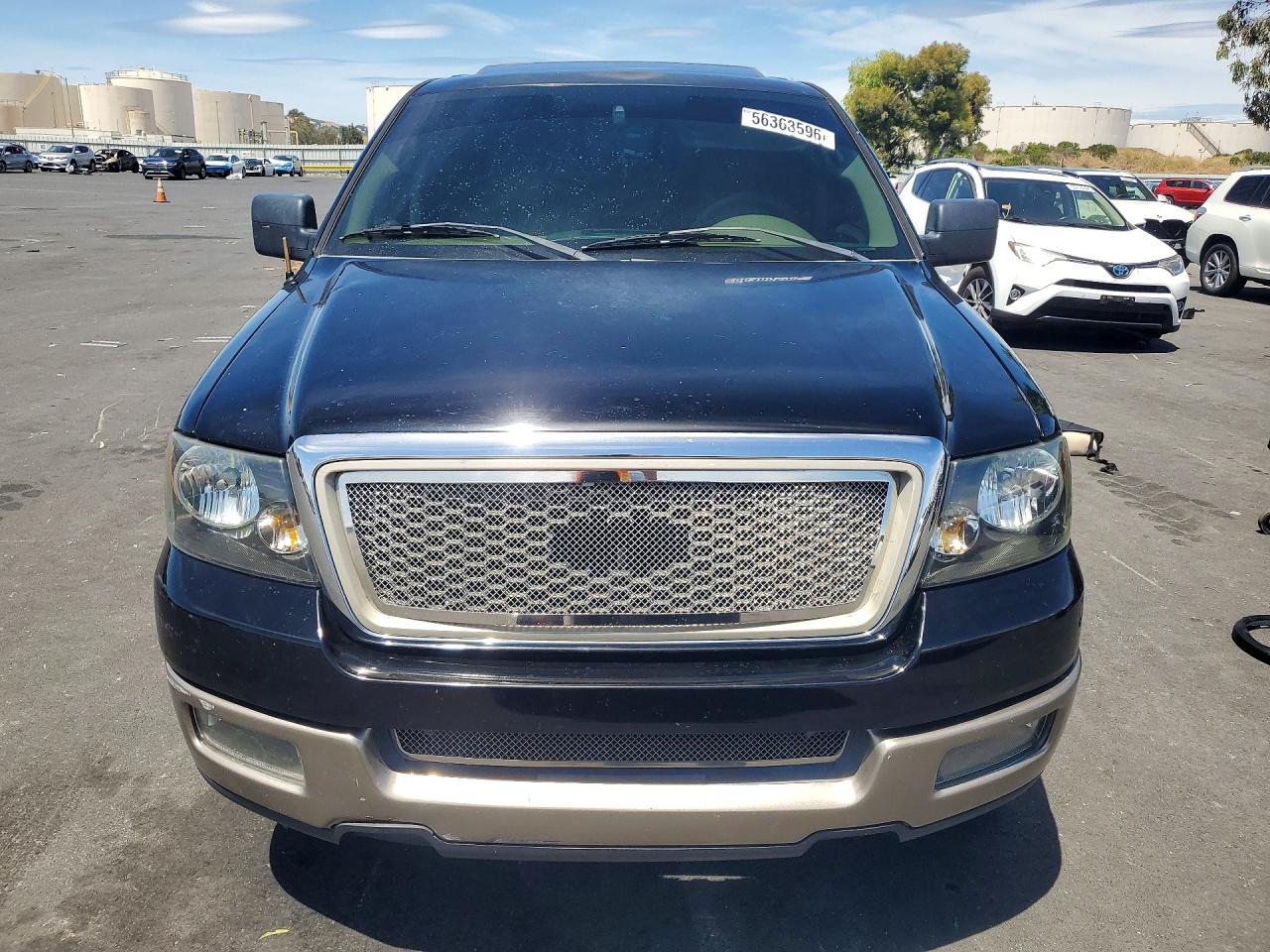 2005 Ford F150 Supercrew Black vin: 1FTPW12525FB55567
