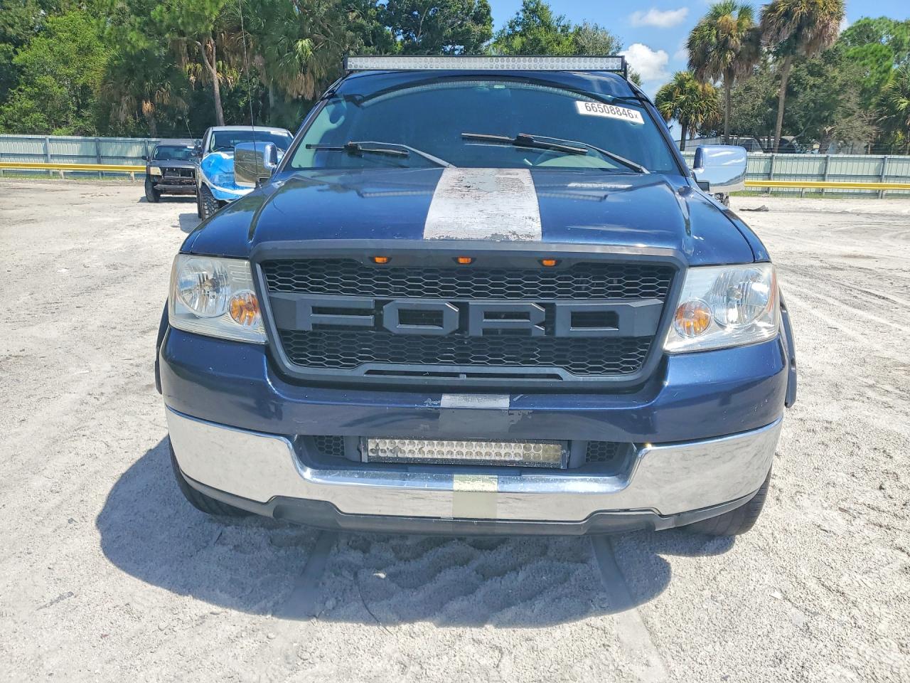 2005 Ford F150 Supercrew Blue vin: 1FTPW12525KE76838