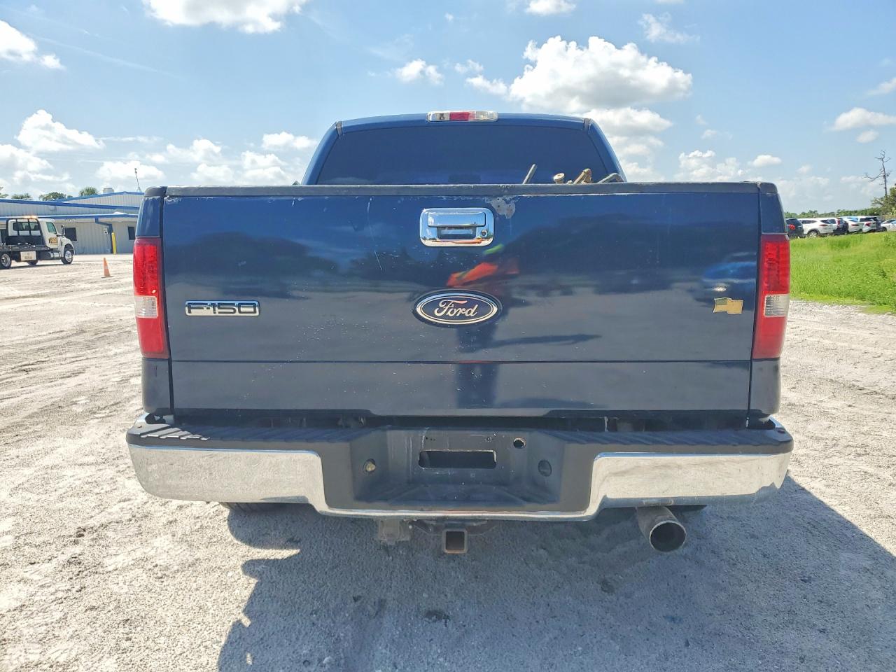 2005 Ford F150 Supercrew Blue vin: 1FTPW12525KE76838