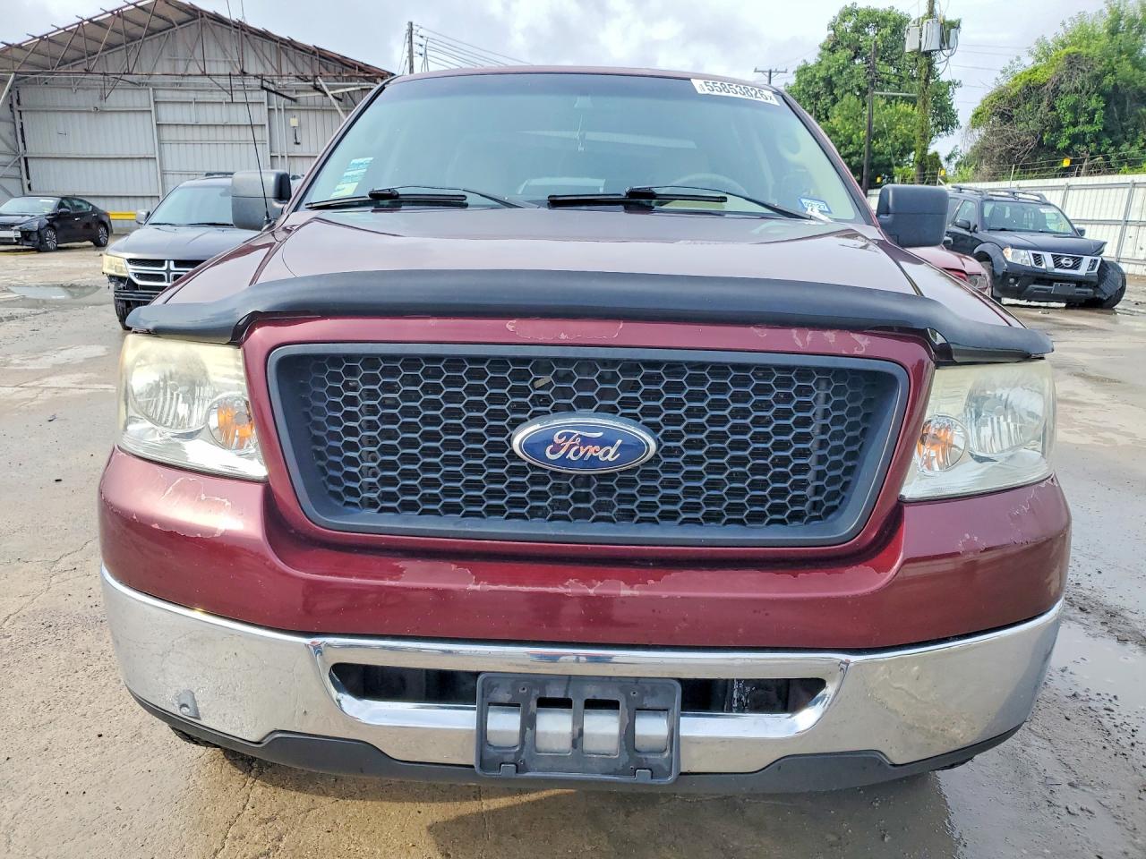2006 Ford F150 Supercrew Burgundy vin: 1FTPW12526KB23629