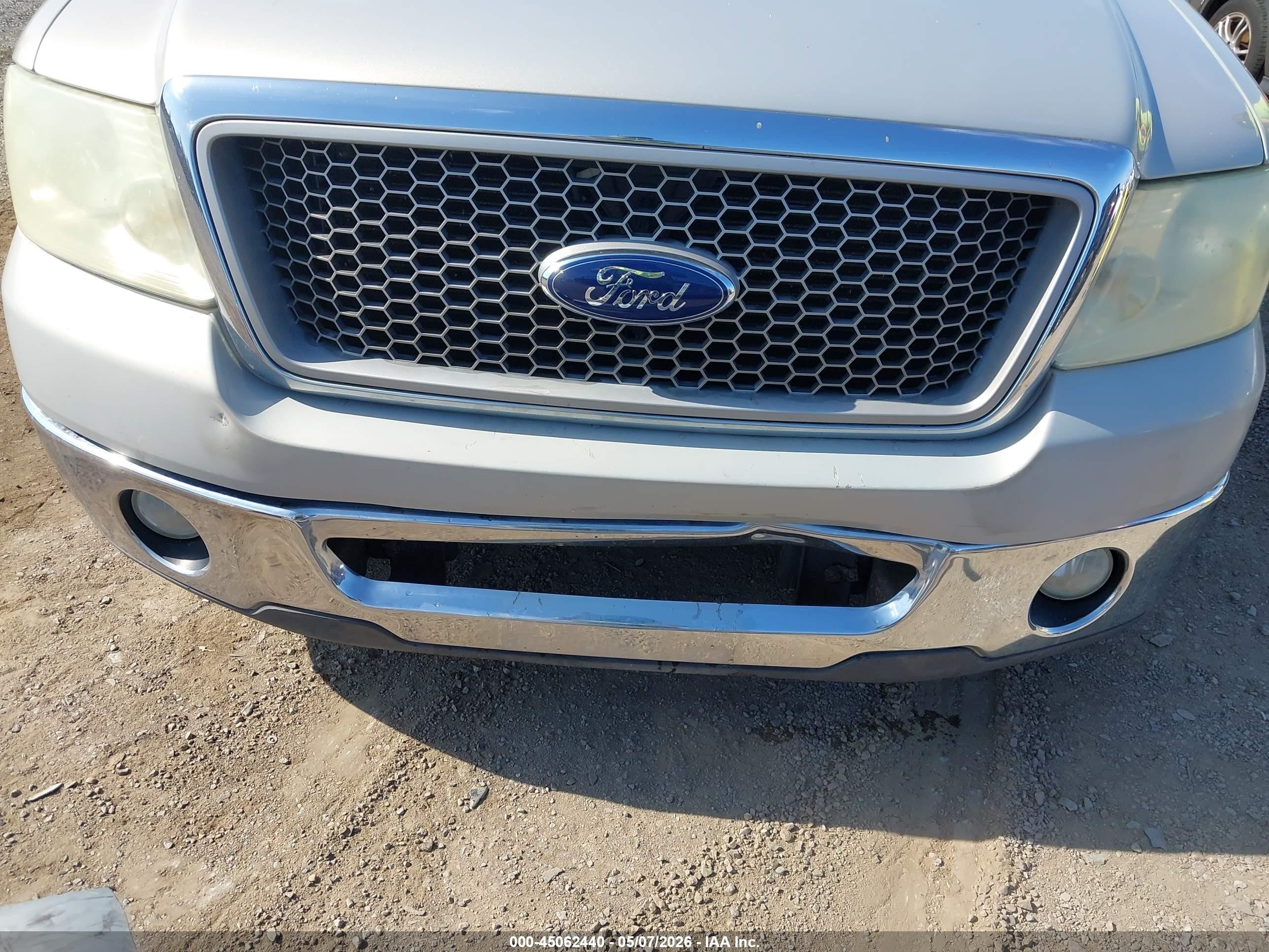 2006 Ford F-150 Lariat/xlt Silver vin: 1FTPW12526KD88180