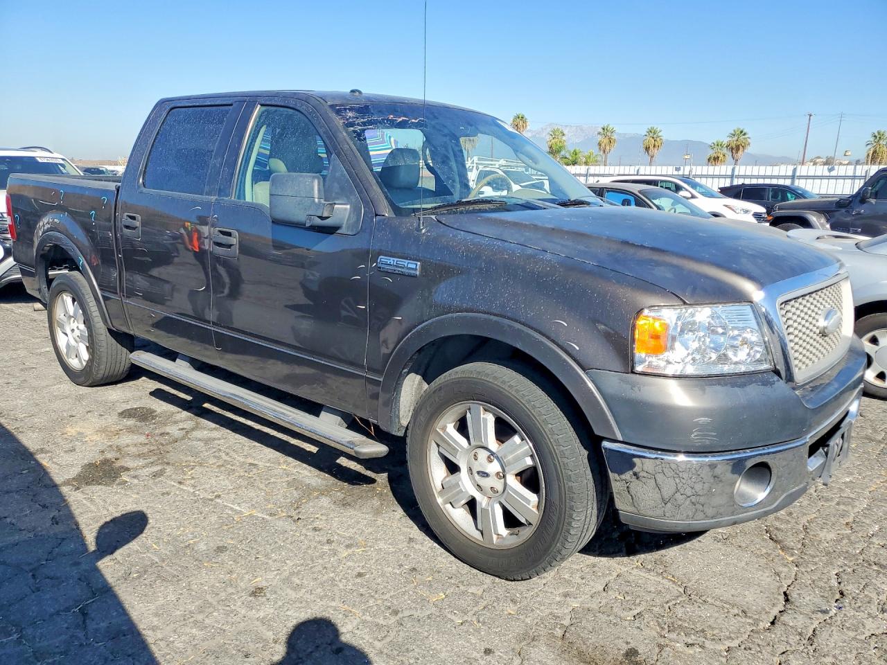 2007 Ford F150 Supercrew Gray vin: 1FTPW12527KC21240