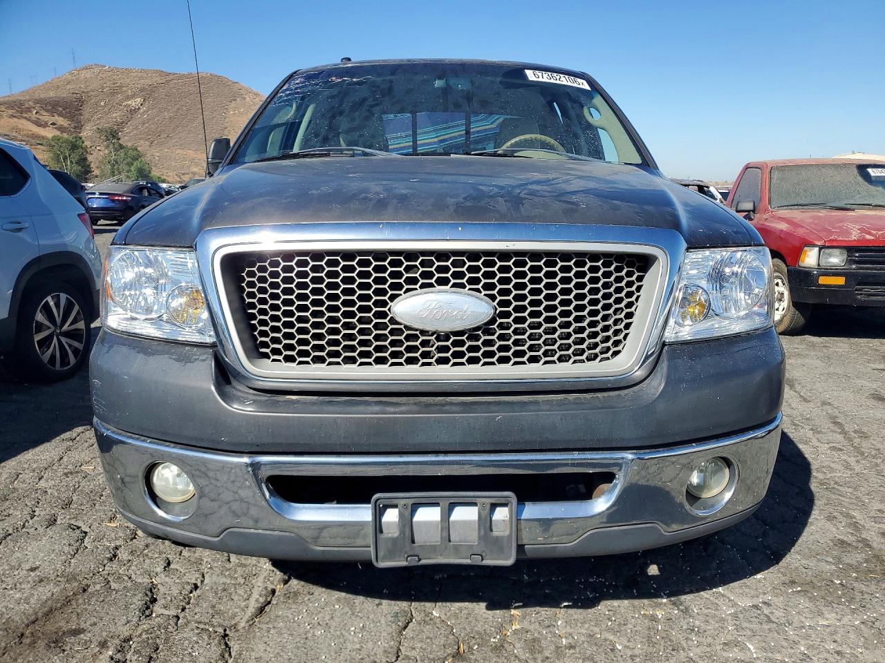 2007 Ford F150 Supercrew Gray vin: 1FTPW12527KC21240