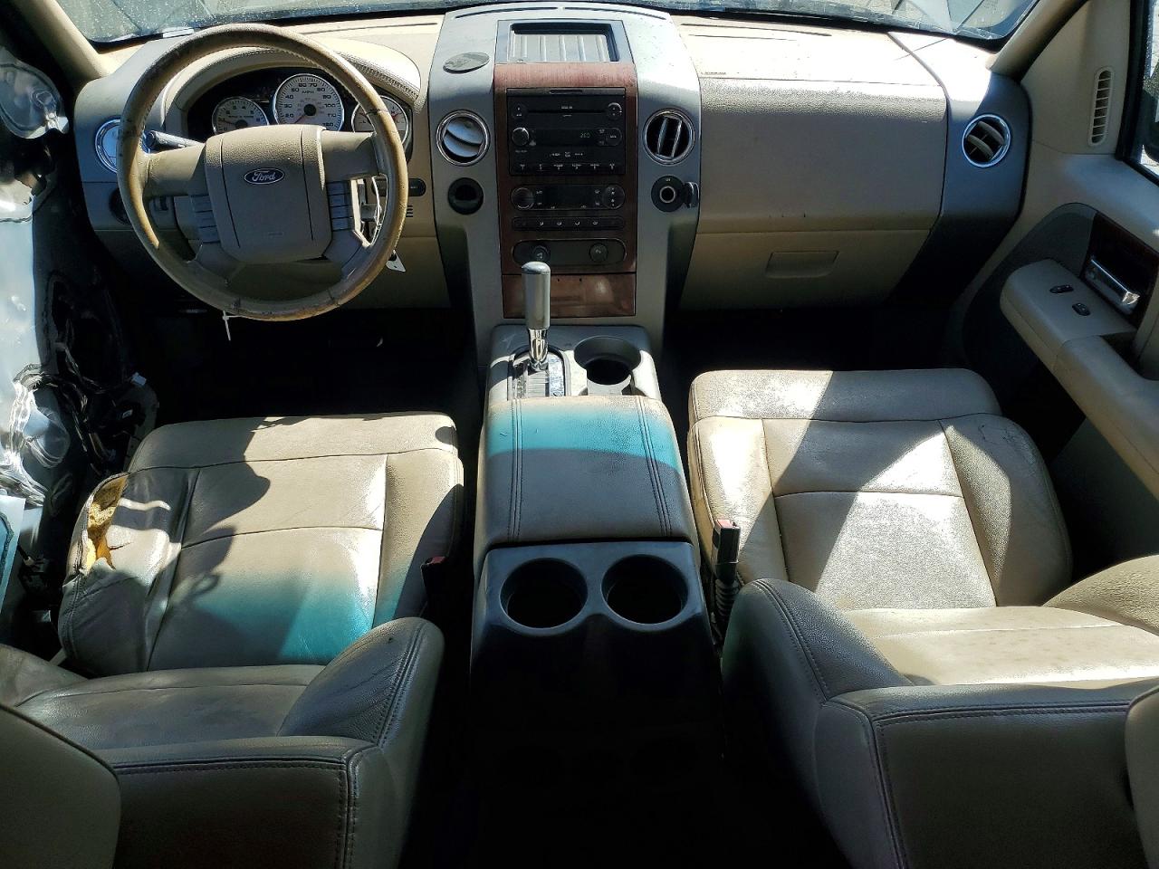 2007 Ford F150 Supercrew Gray vin: 1FTPW12527KC21240