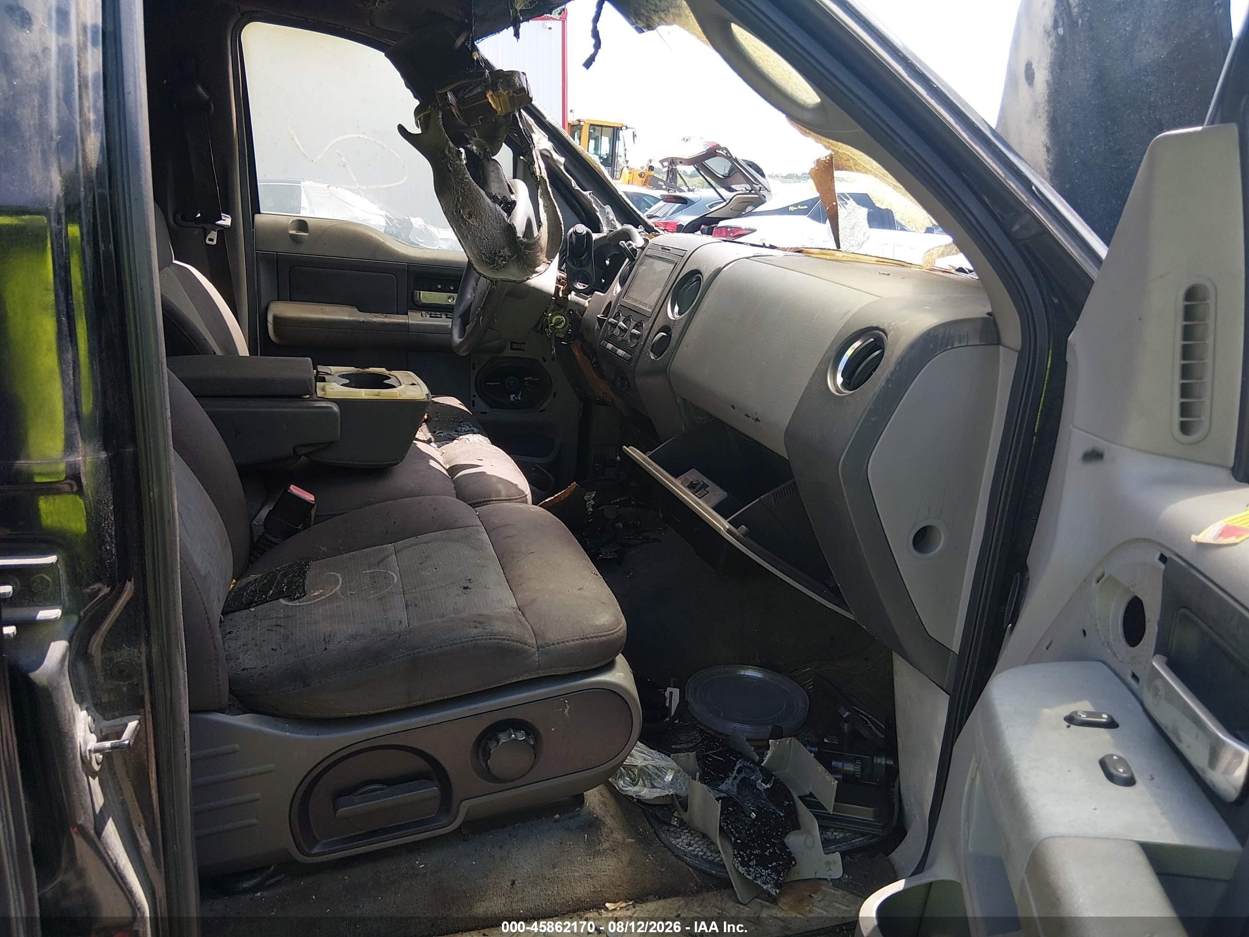 2004 Ford F-150 Lariat/xlt Black vin: 1FTPW12534KC21663