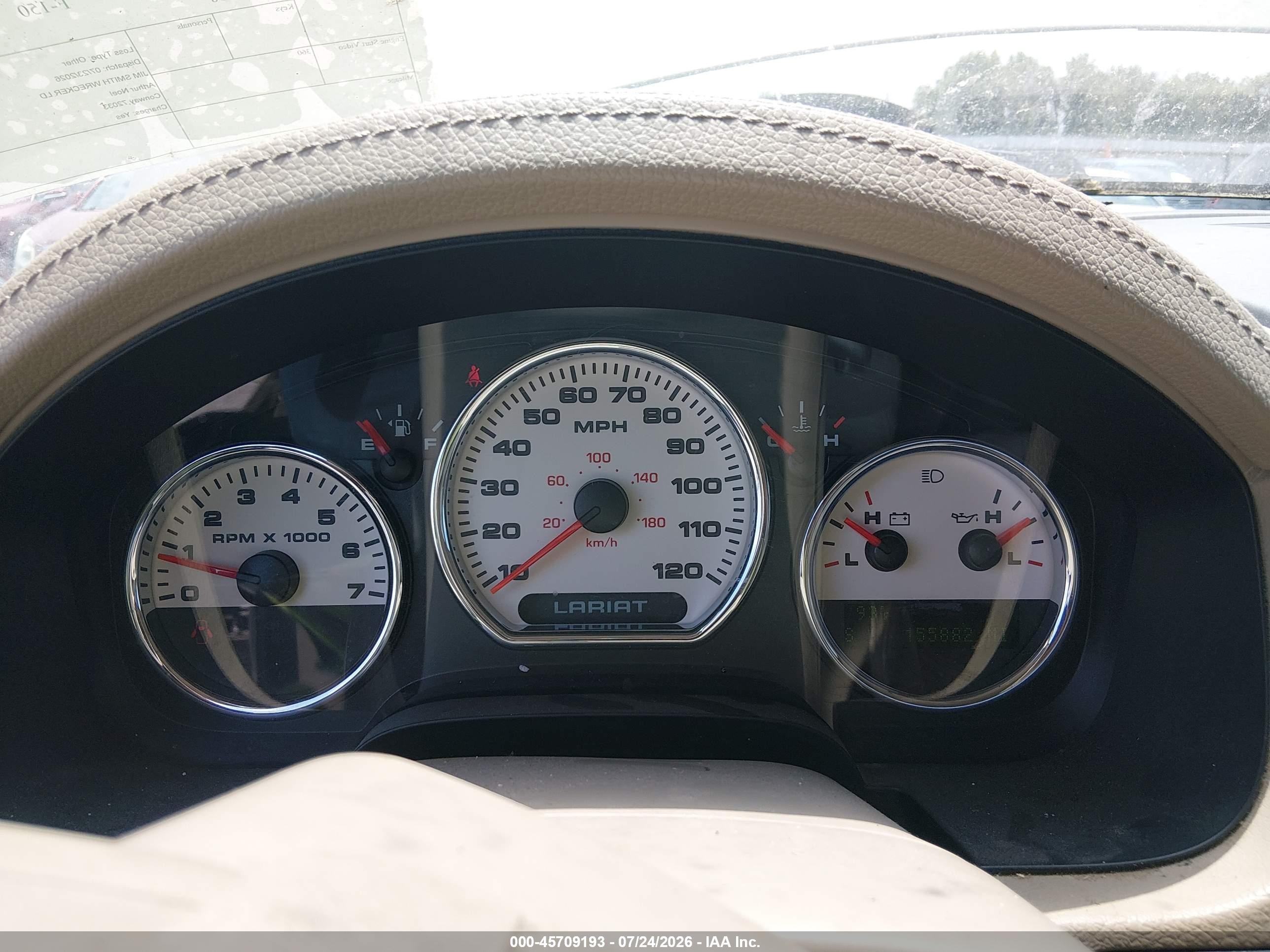 2004 Ford F-150 Lariat/xlt Beige vin: 1FTPW12534KC51598