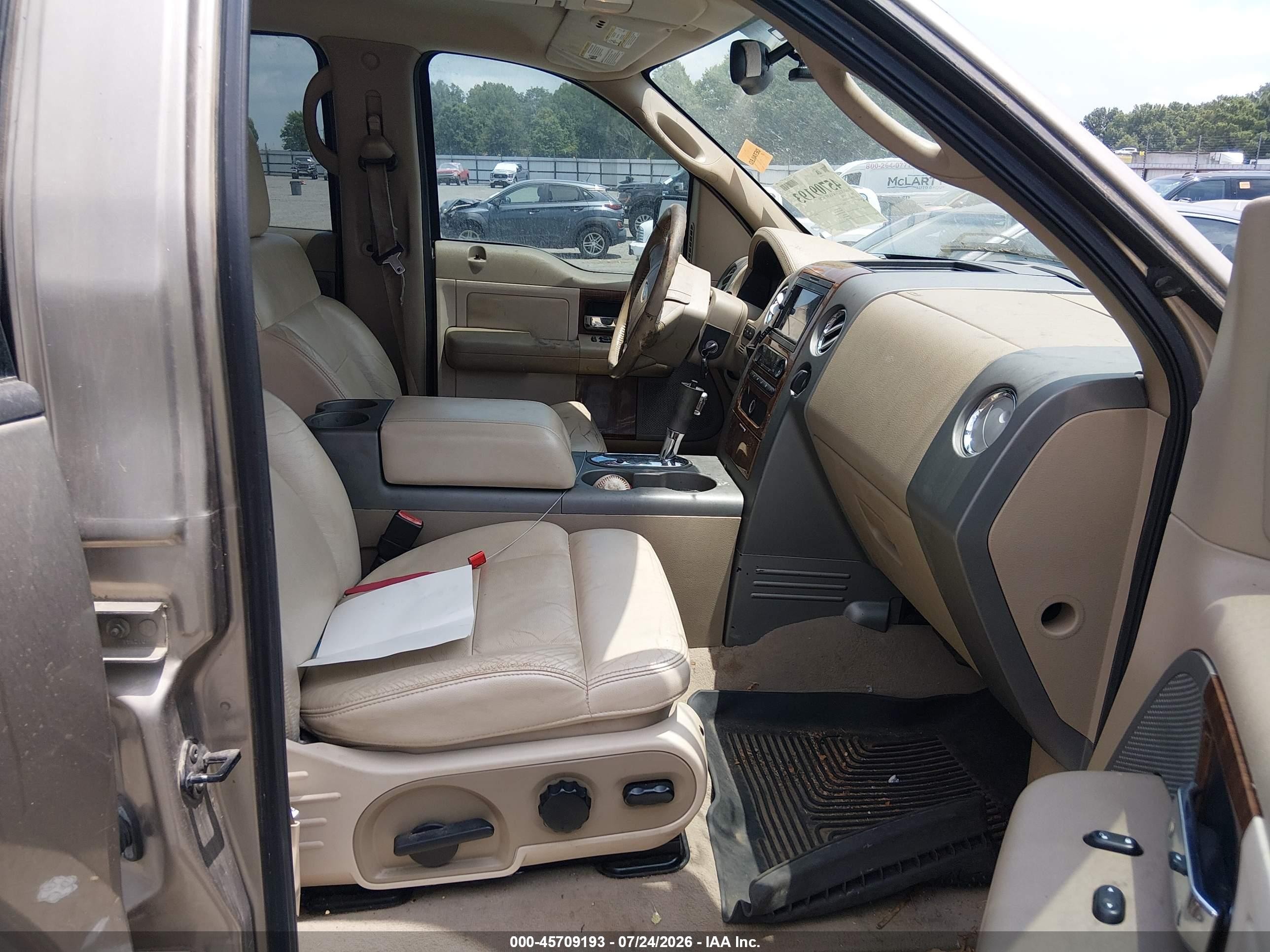 2004 Ford F-150 Lariat/xlt Beige vin: 1FTPW12534KC51598