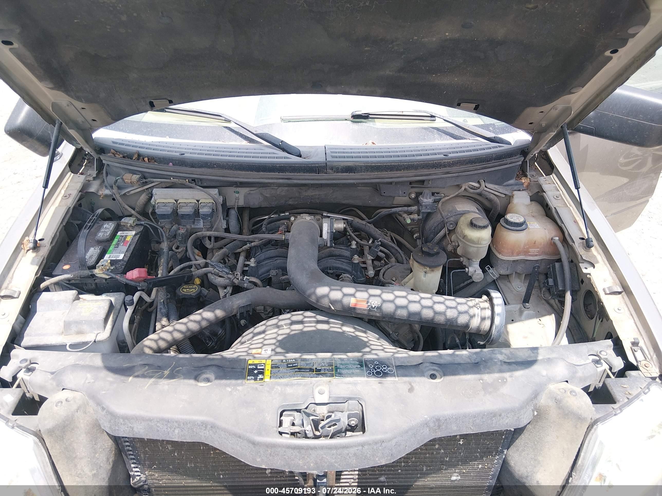 2004 Ford F-150 Lariat/xlt Beige vin: 1FTPW12534KC51598