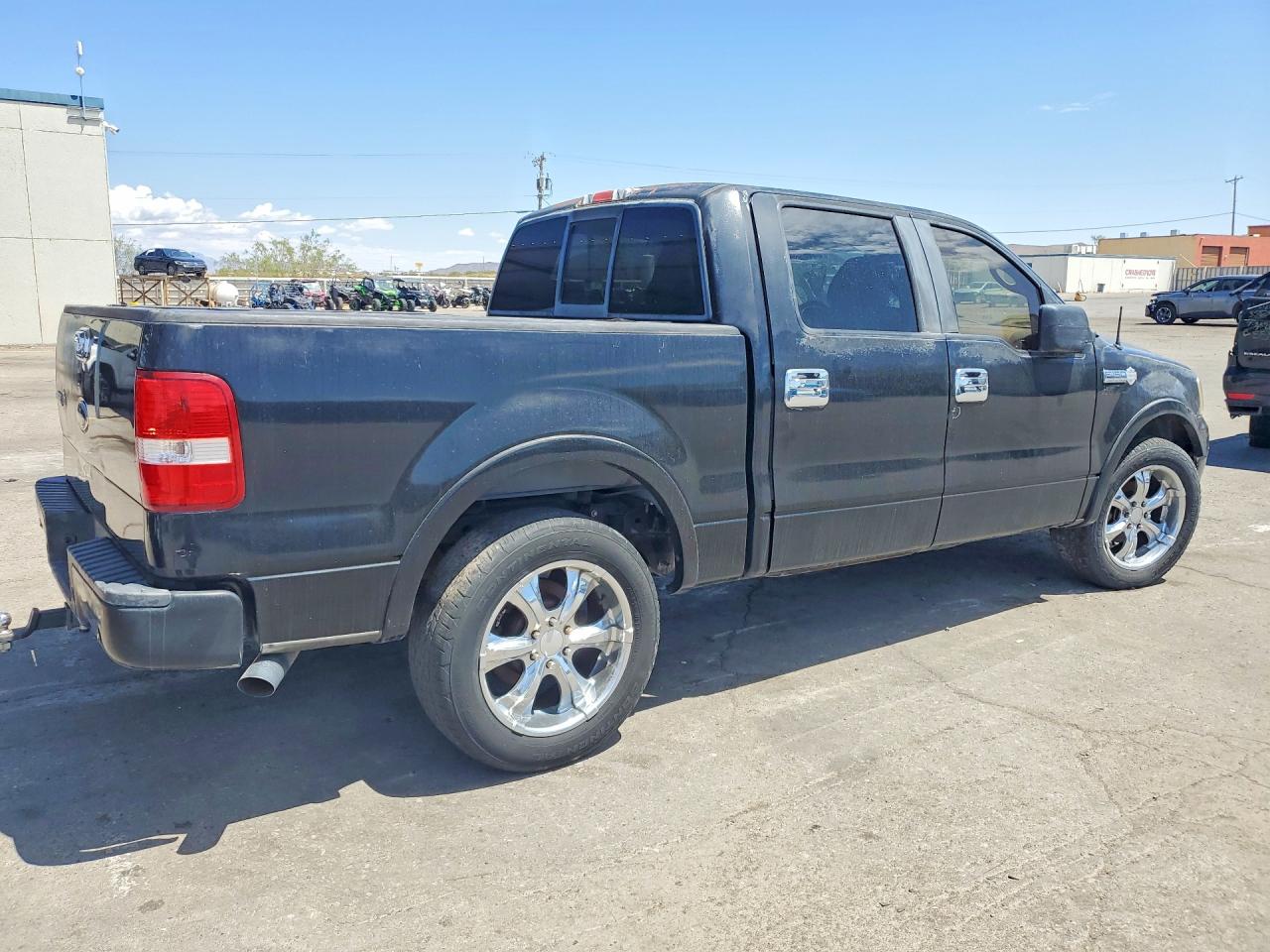 2004 Ford F150 Supercrew Black vin: 1FTPW12534KD27112