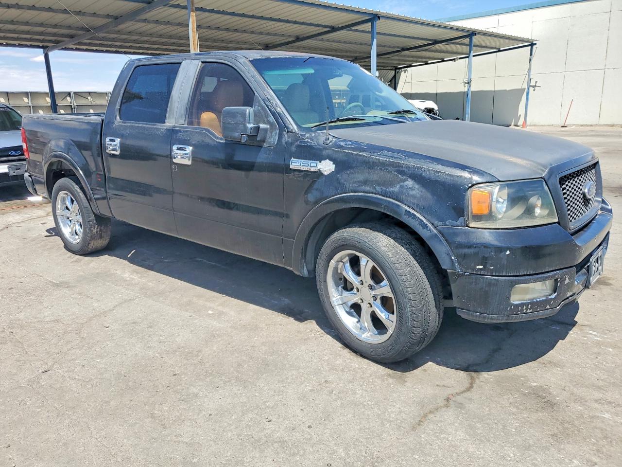 2004 Ford F150 Supercrew Black vin: 1FTPW12534KD27112