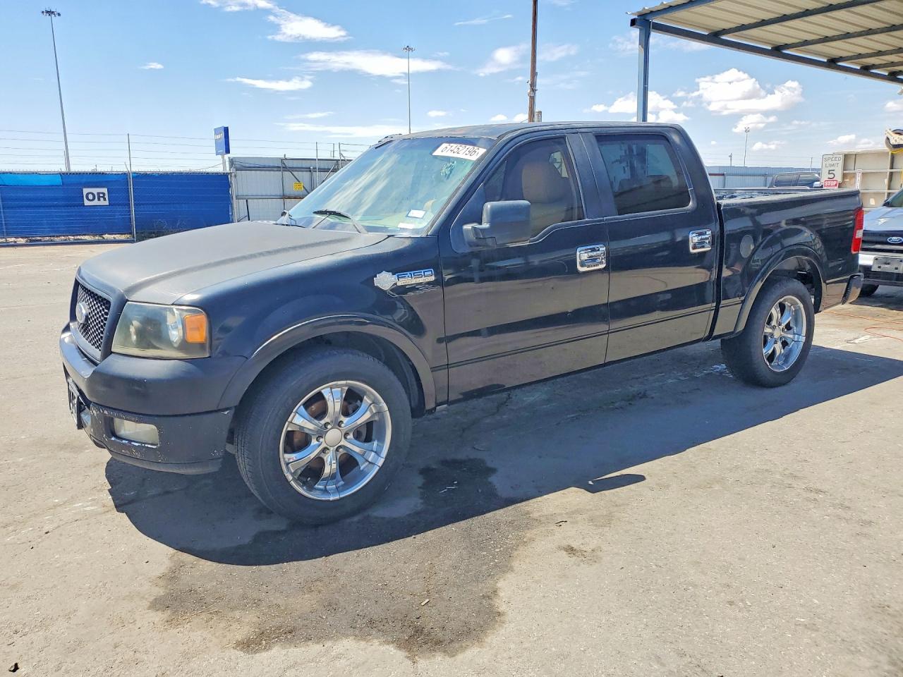 2004 Ford F150 Supercrew Black vin: 1FTPW12534KD27112