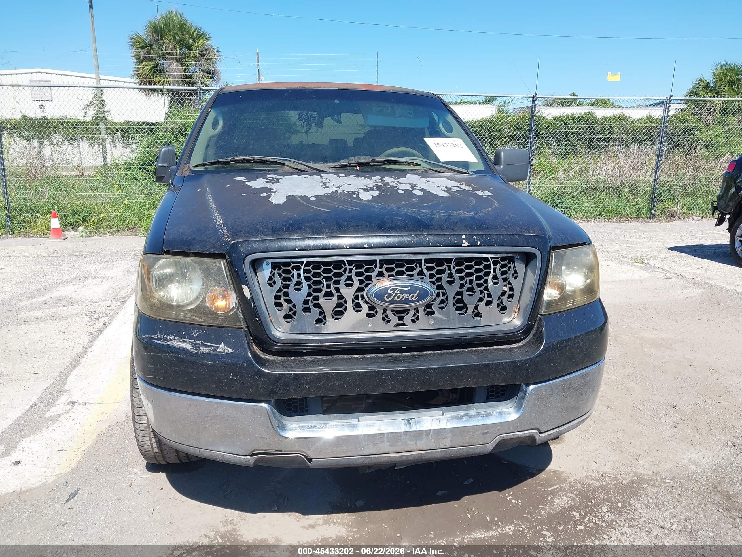 2004 Ford F-150 Lariat/xlt Black vin: 1FTPW12534KD38241