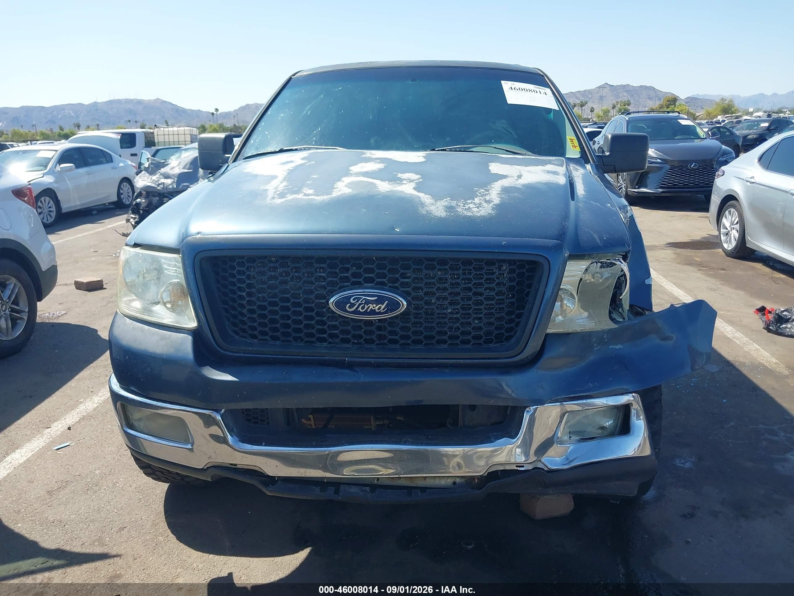 2005 Ford F-150 Lariat/xlt Blue vin: 1FTPW12535FA54912