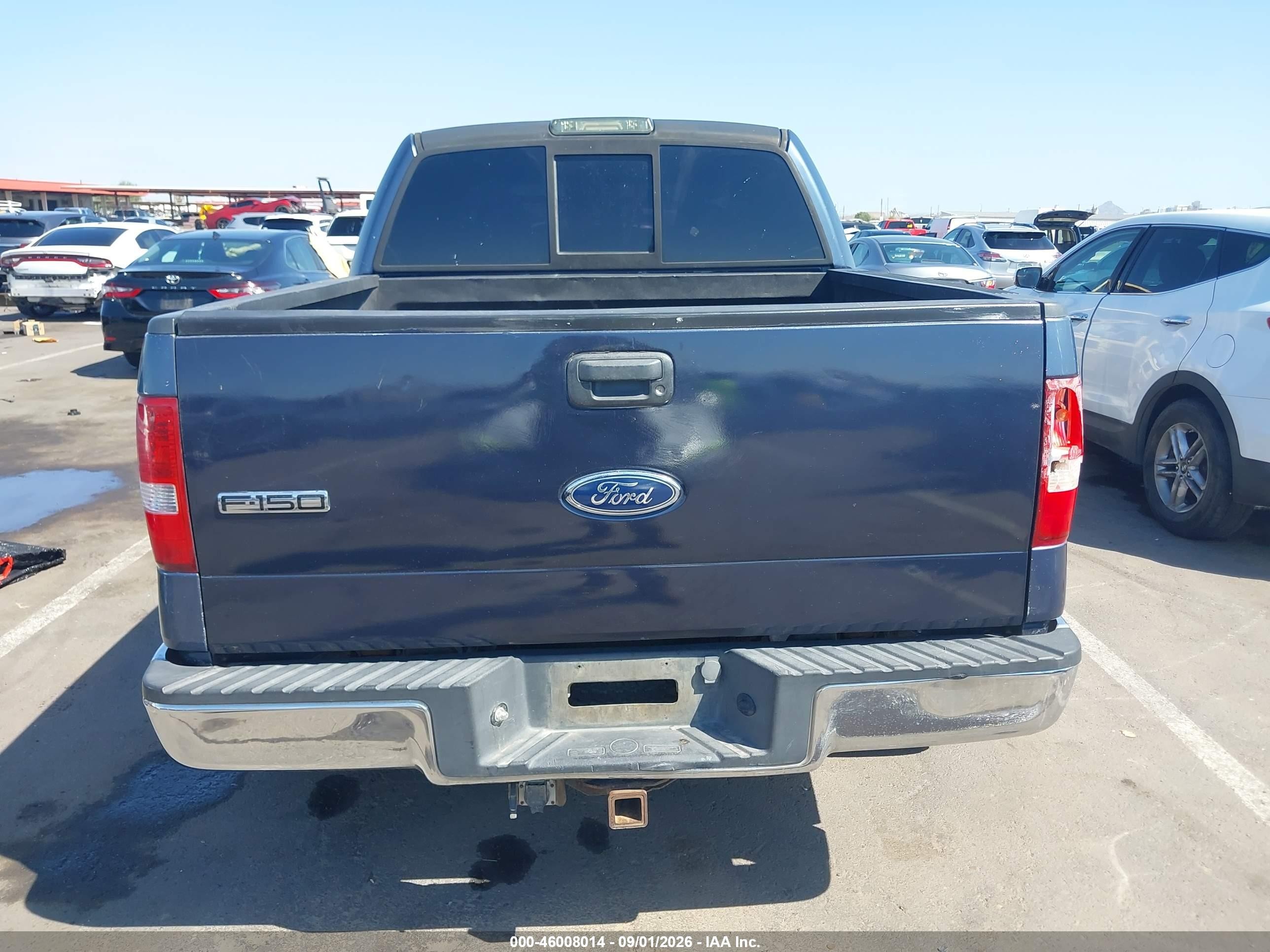 2005 Ford F-150 Lariat/xlt Blue vin: 1FTPW12535FA54912