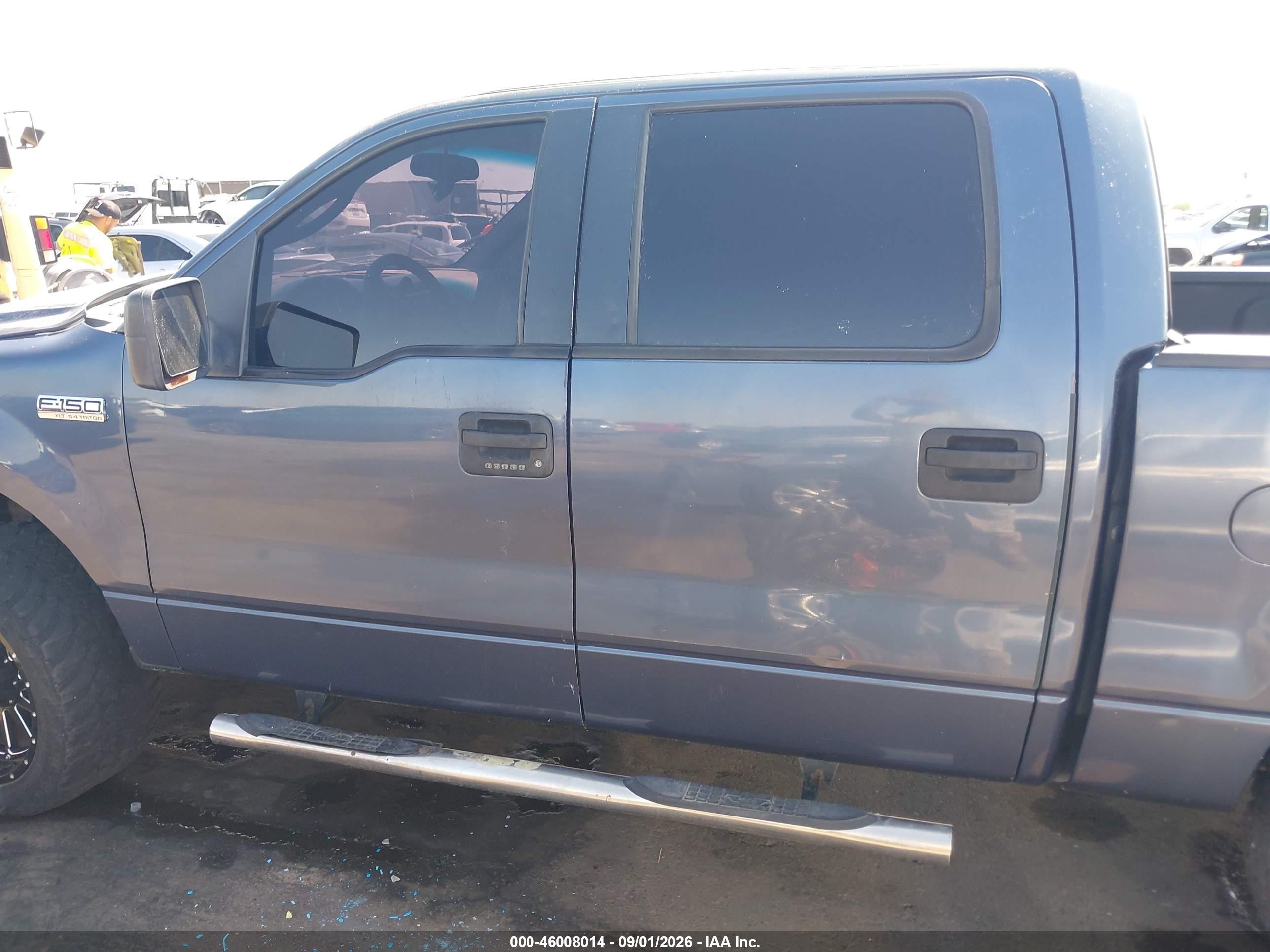 2005 Ford F-150 Lariat/xlt Blue vin: 1FTPW12535FA54912